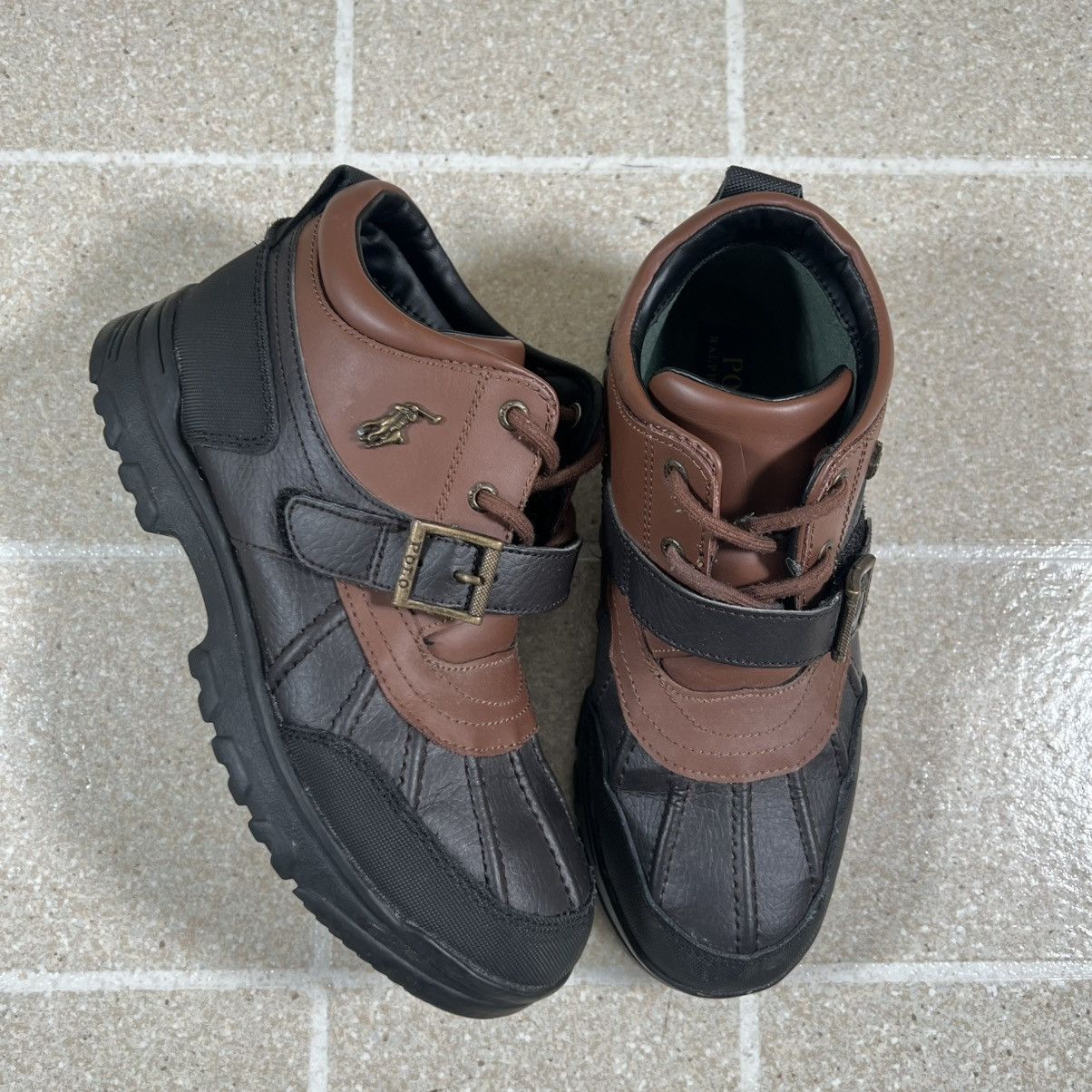 Polo Ralph Lauren POLO RALPH LAUREN Dover Boots US 5 Buckle Rubber Duck Brown Size US 5 / EU 37 - 1 Thumbnail
