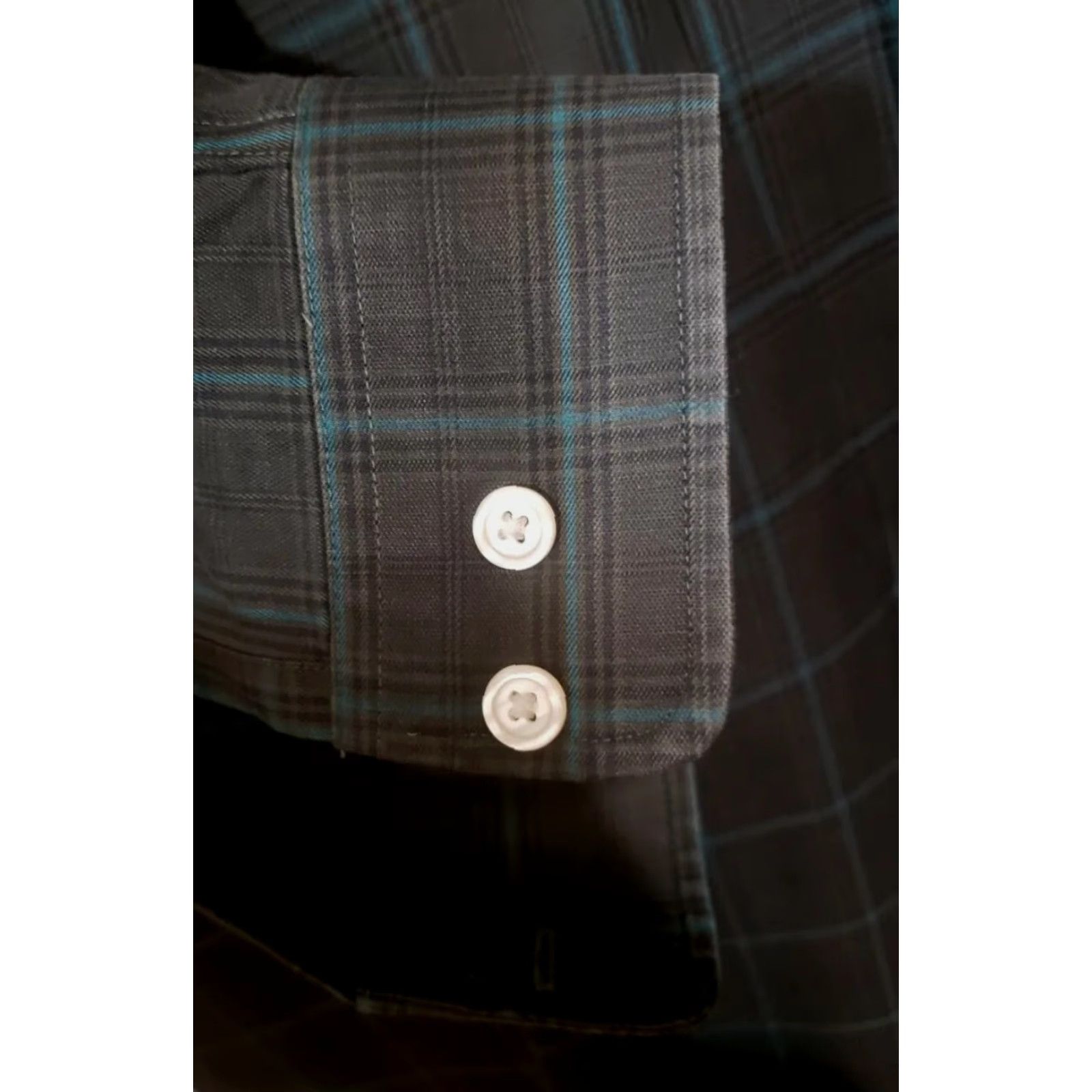 Eddie Bauer Eddie Bauer Shirt Men's 2XL Button Up Classic Fit Wrinkle Free Plaid Purple Gray XS? Size US XXL / EU 58 / 5 - 6 Thumbnail