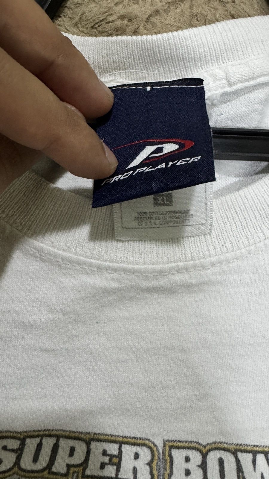 NFL × Pro Player × Vintage Vintage 2000 Super Bowl Champion St Louis Rams Size US XL / EU 56 / 4 - 3 Thumbnail