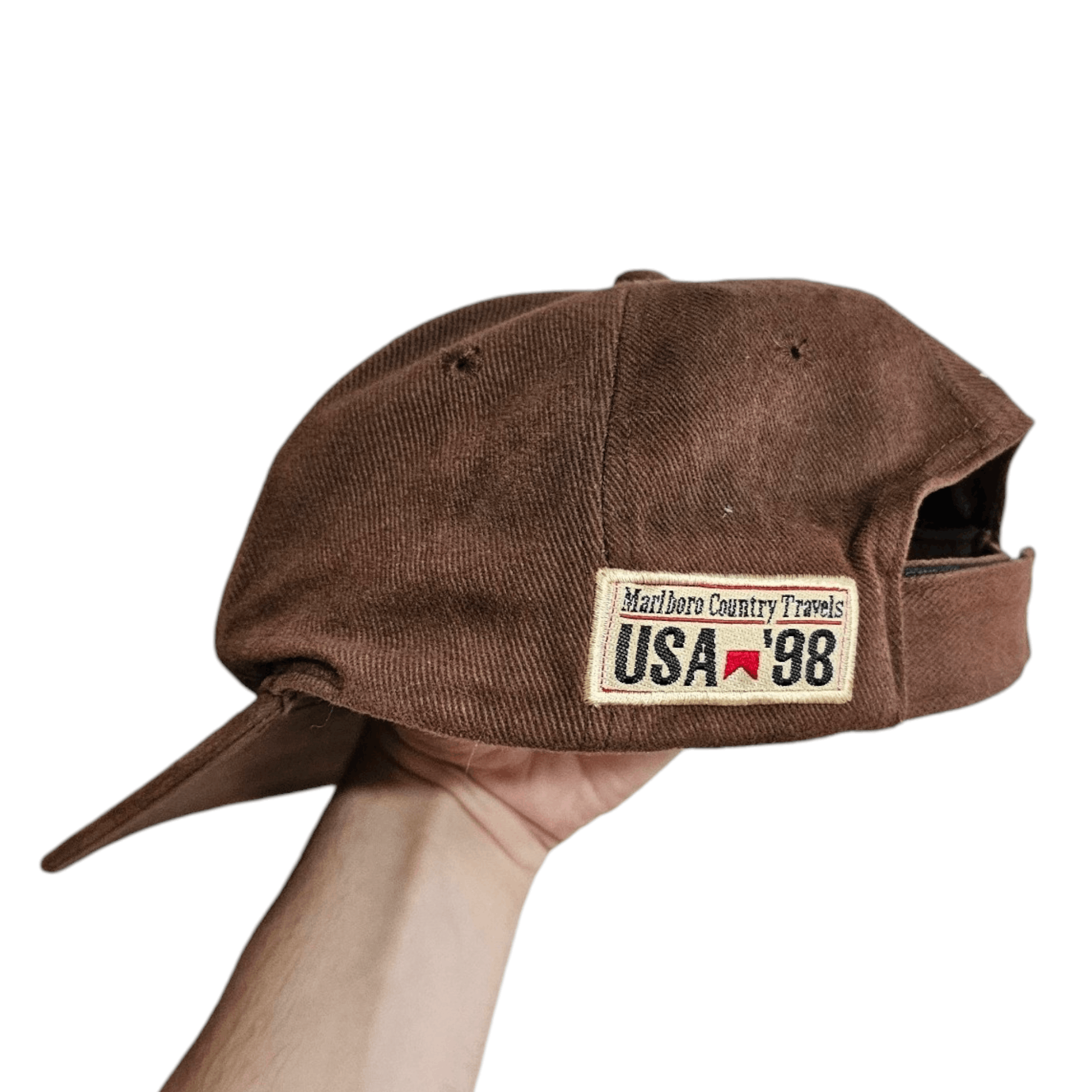Marlboro Marlboro Country Travels USA 1998 Hat Size ONE SIZE - 4 Thumbnail