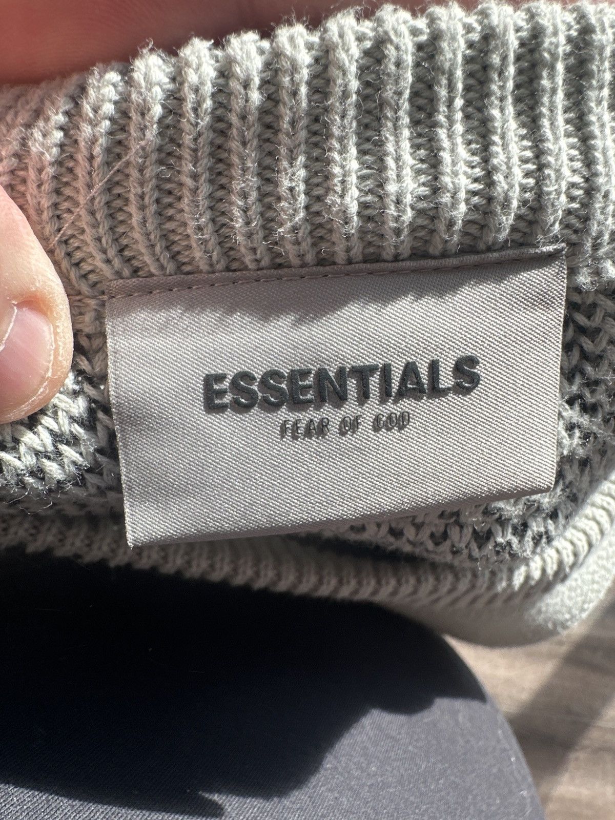 Essentials Essentials Knitted Crewneck Sweater Size US XXL / EU 58 / 5 - 5 Thumbnail