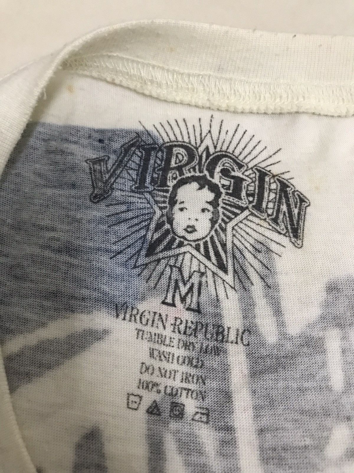 Band Tees × Vintage Vintage Sex Pistols Uk Tour T Shirt Punk Virgin Tee Size US M / EU 48-50 / 2 - 7 Thumbnail