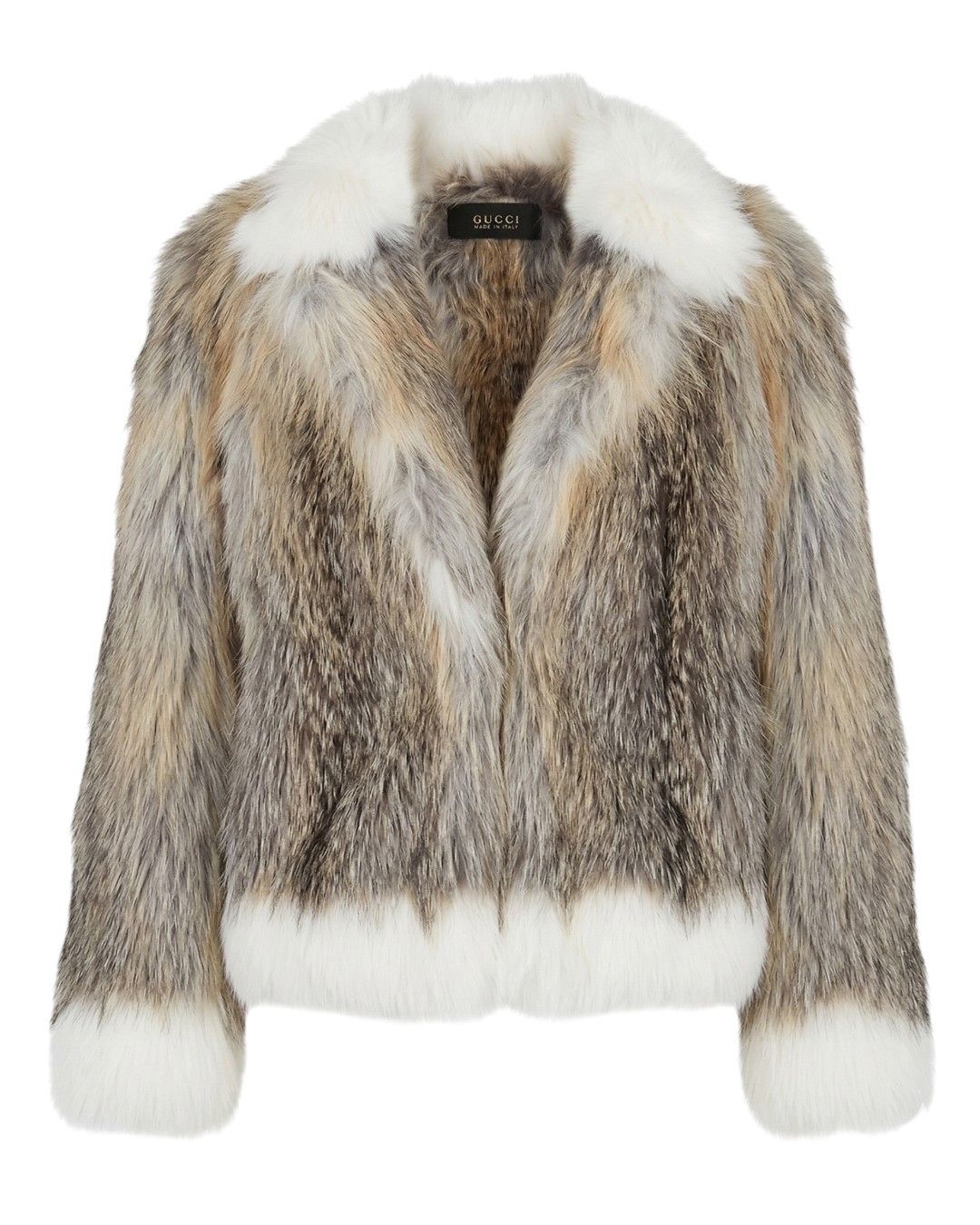 Gucci F/W 2010 SHADOW FOX FUR JACKET Size XS / US 0-2 / IT 36-38 - 1 Thumbnail