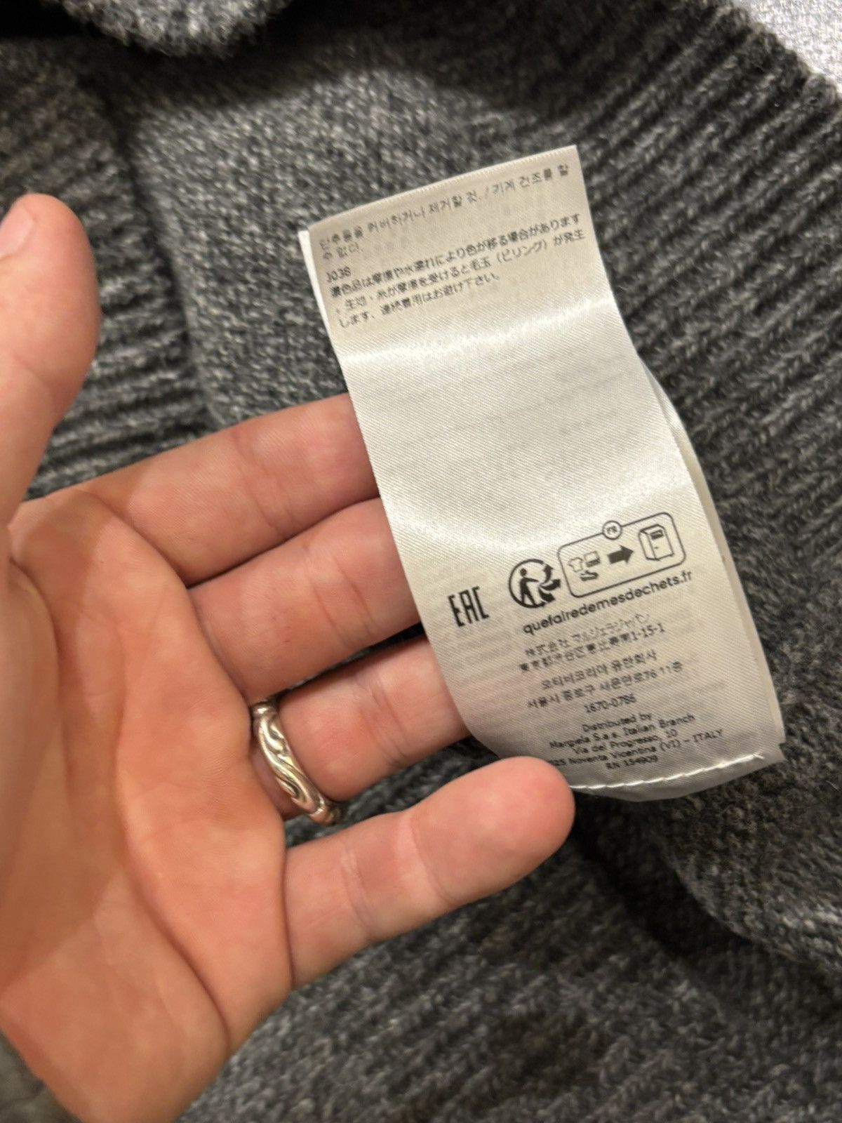 Maison Margiela Maison Margiela Knit Cardigan Size US S / EU 44-46 / 1 - 8 Thumbnail
