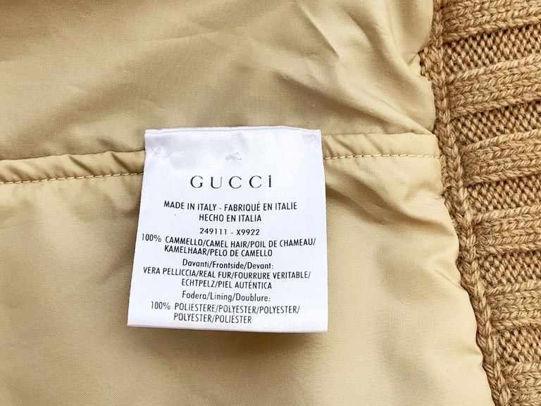 Gucci FOX FUR KNITTED JACKET Size M / US 6-8 / IT 42-44 - 5 Thumbnail