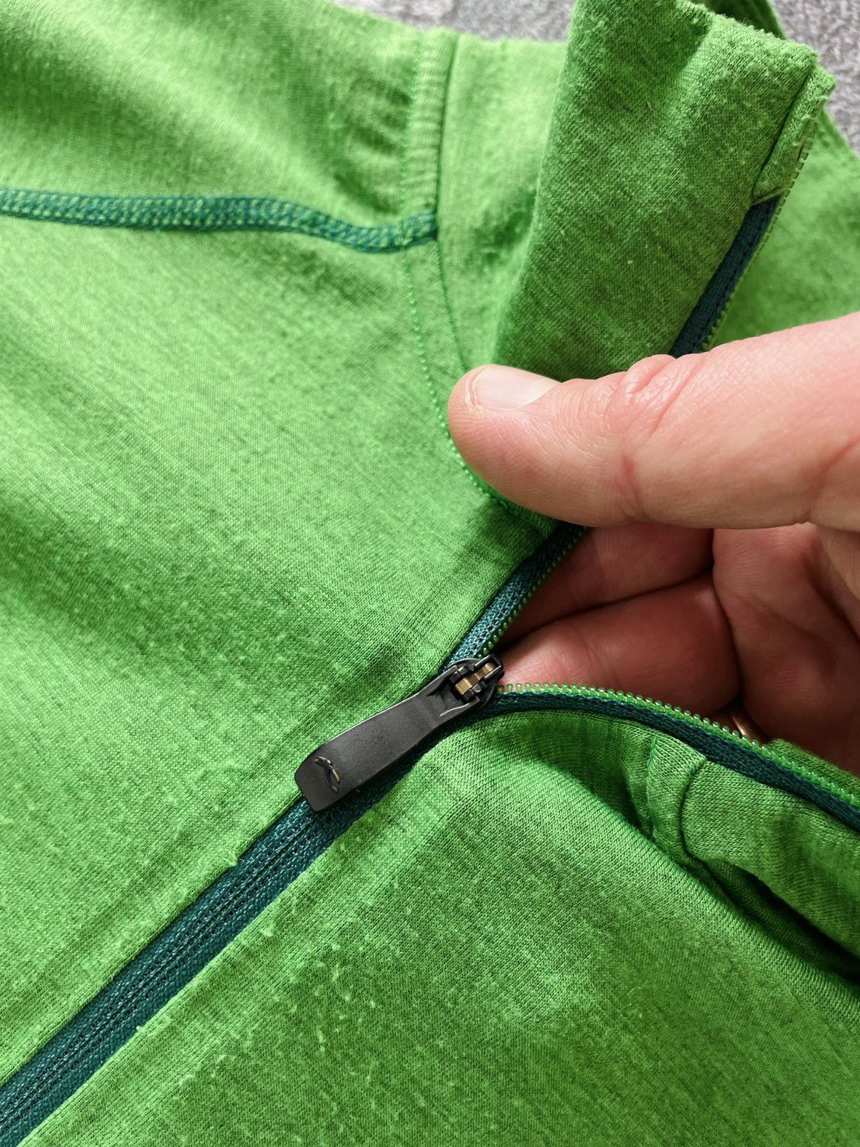 KJUS KJUS Trace Half-Zip Men’s Green Pullover Long Sleeve L Size Size US L / EU 52-54 / 3 - 13 Thumbnail