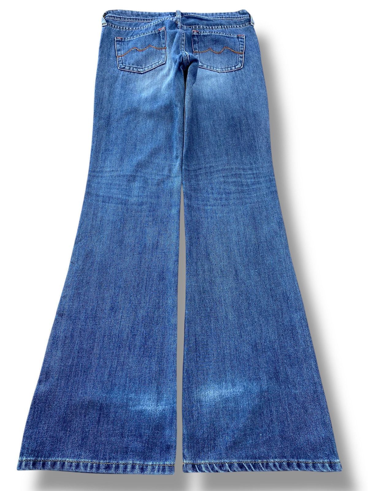 Japanese Brand Japanese Brand Whiskered Faded Wash Flare Style Size US 30 / EU 46 - 3 Thumbnail