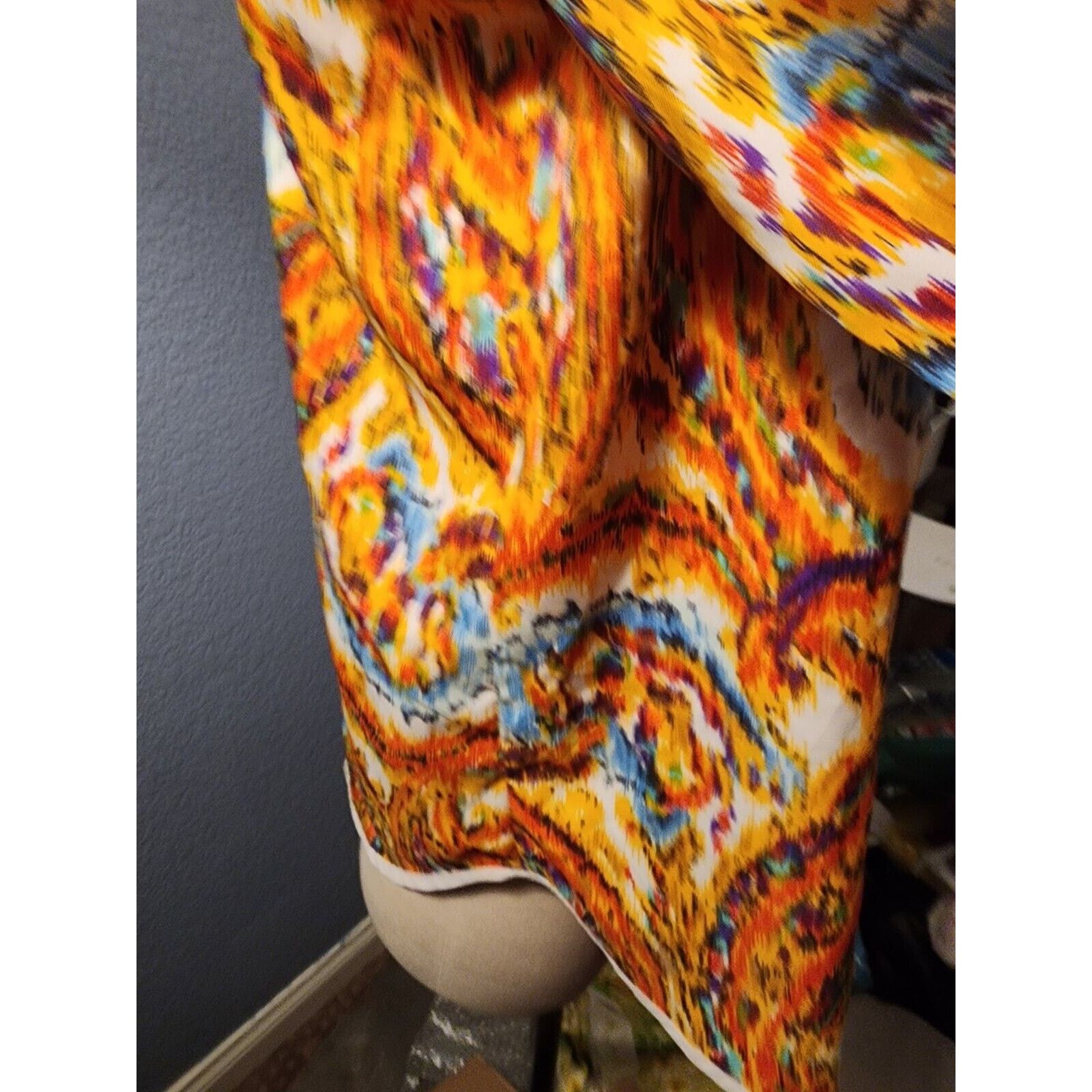 Other Vtg 70s Blouse King James California Novelty Rare Sz 18 Size L / US 10 / IT 46 - 5 Thumbnail