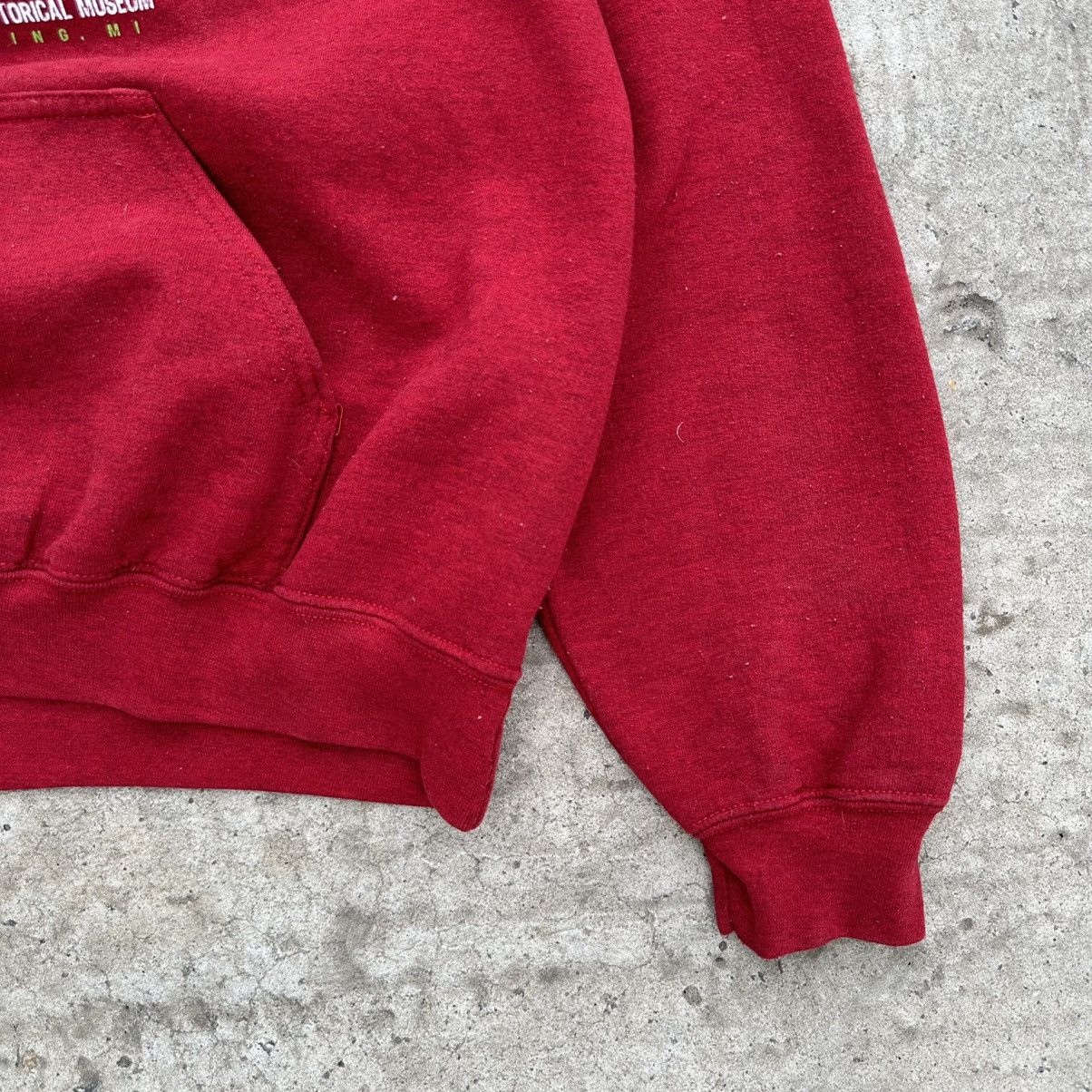 Designer × Vintage Vintage Michigan Historical Museum Hoodie Big Logo Fitted Size US L / EU 52-54 / 3 - 3 Thumbnail