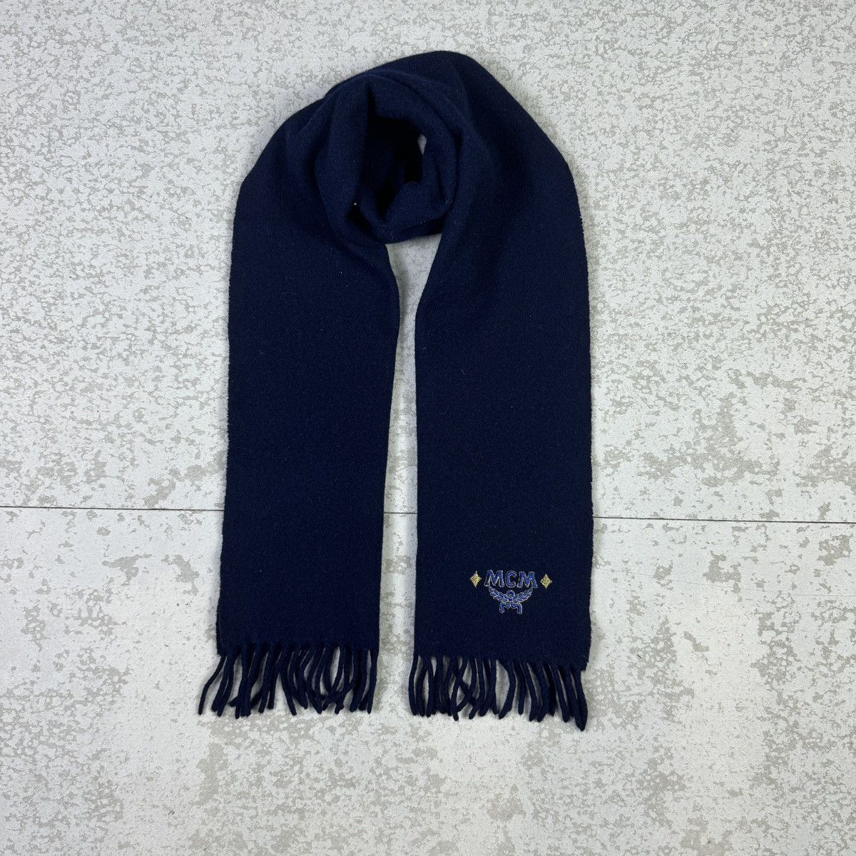 MCM MCM Wool Scarf / Muffler / Neckwear - as010 Size ONE SIZE - 4 Thumbnail