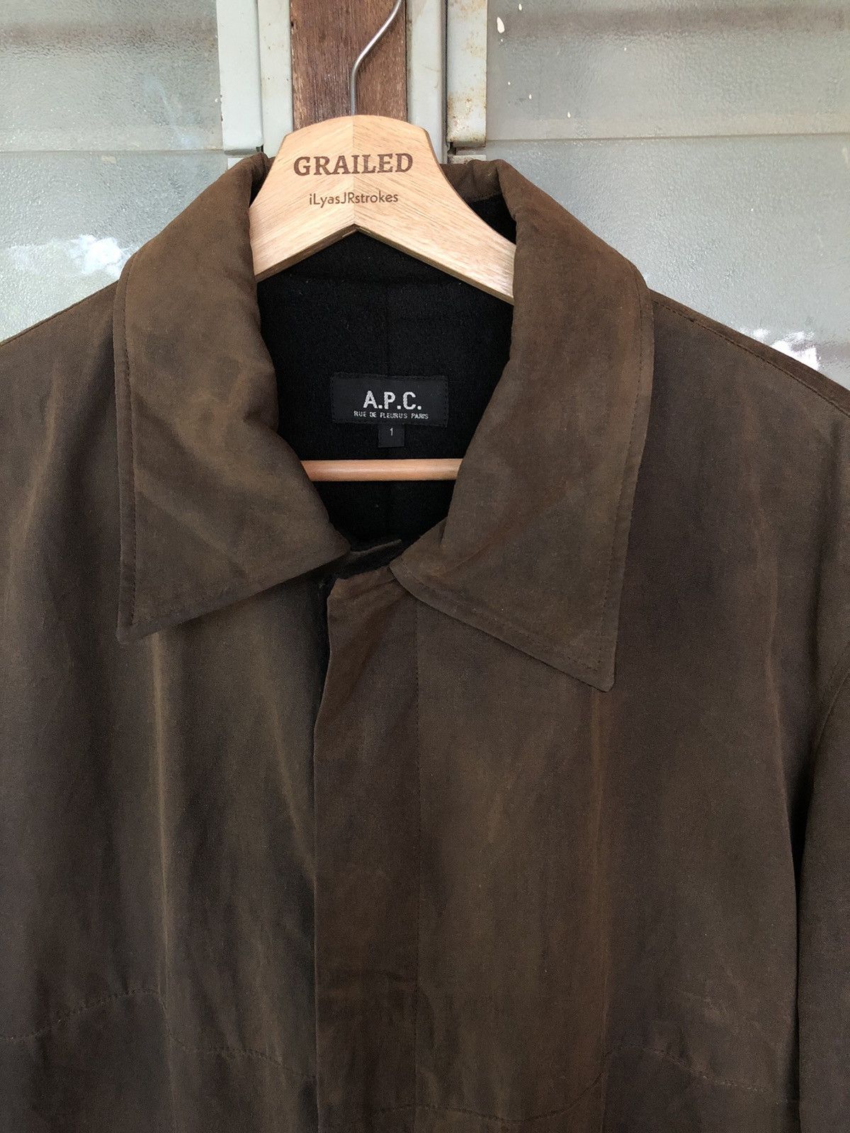 A.P.C. Vintage APC Men’s Waxed Jacket Size US M / EU 48-50 / 2 - 5 Thumbnail