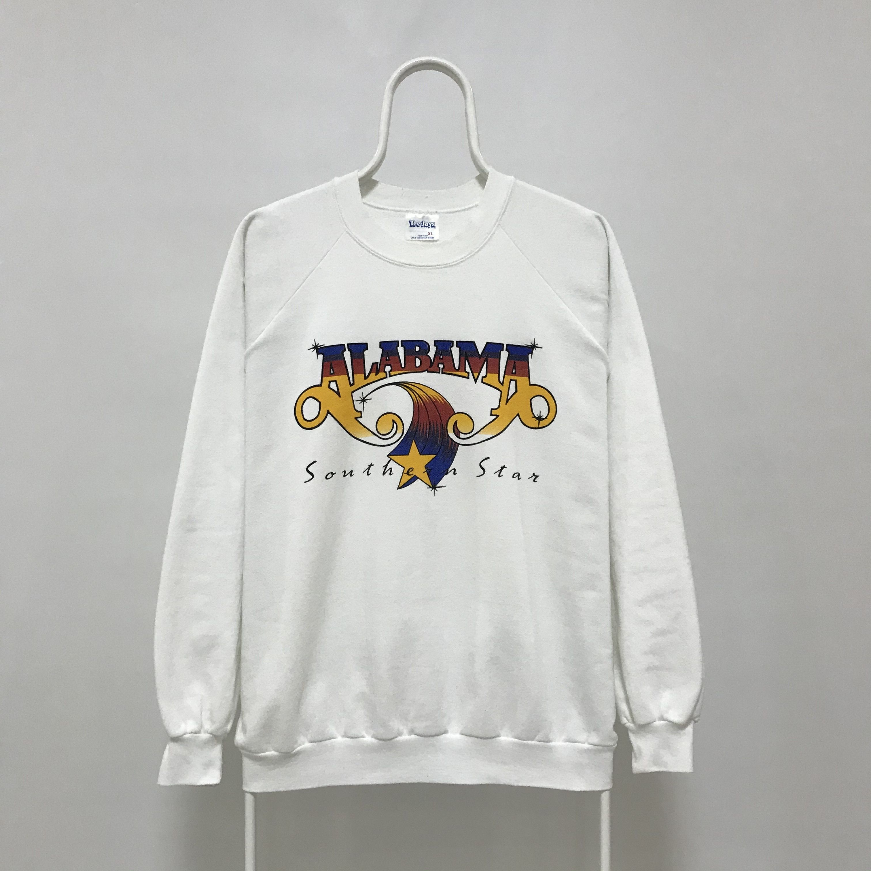 Band Tees ALABAMA 1989 Southern Star Vintage Sweatshirt Crewneck Band Size US L / EU 52-54 / 3 - 1 Thumbnail
