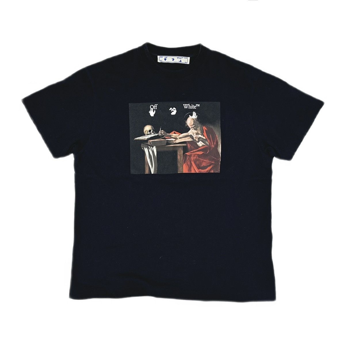 Off-White Off-White Caravaggio Printed T-Shirt Size US XXS / EU 40 - 1 Thumbnail