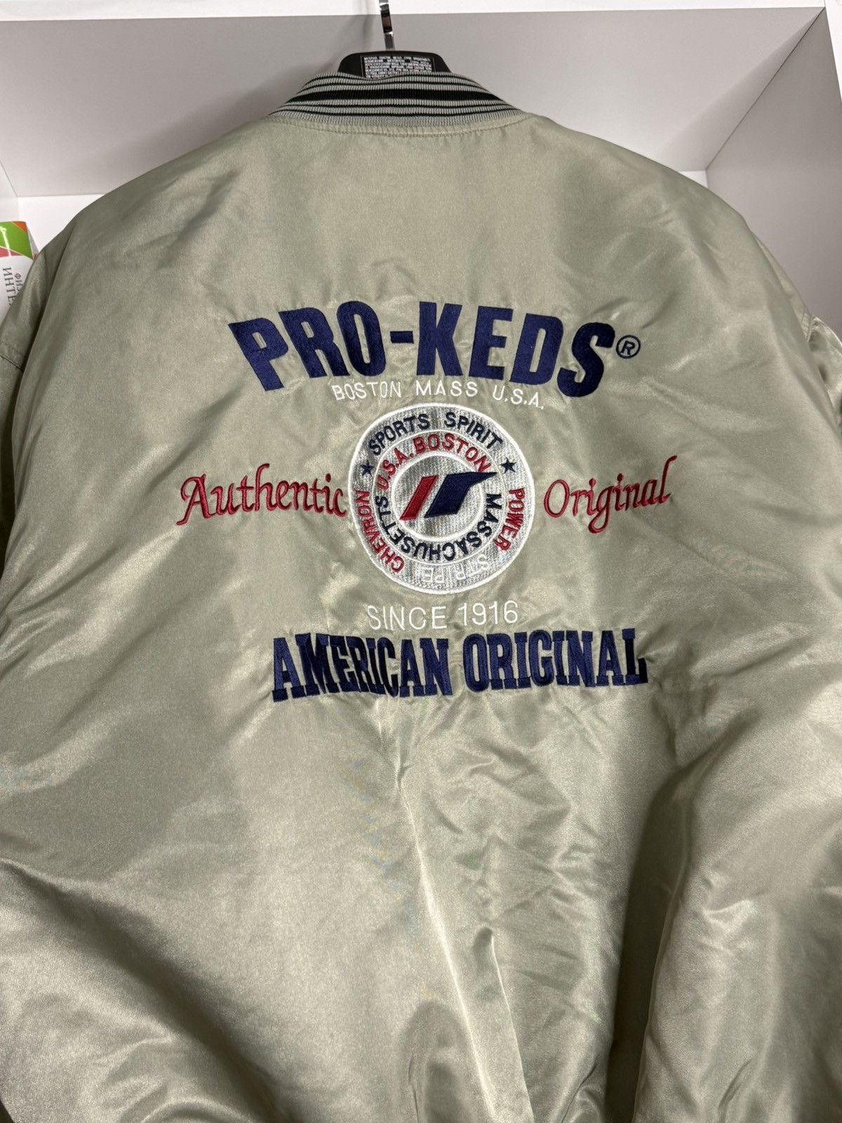 Pro-Keds Vintage Pro-Keds Big logo Bomber size 3L Size US XXL / EU 58 / 5 - 8 Thumbnail