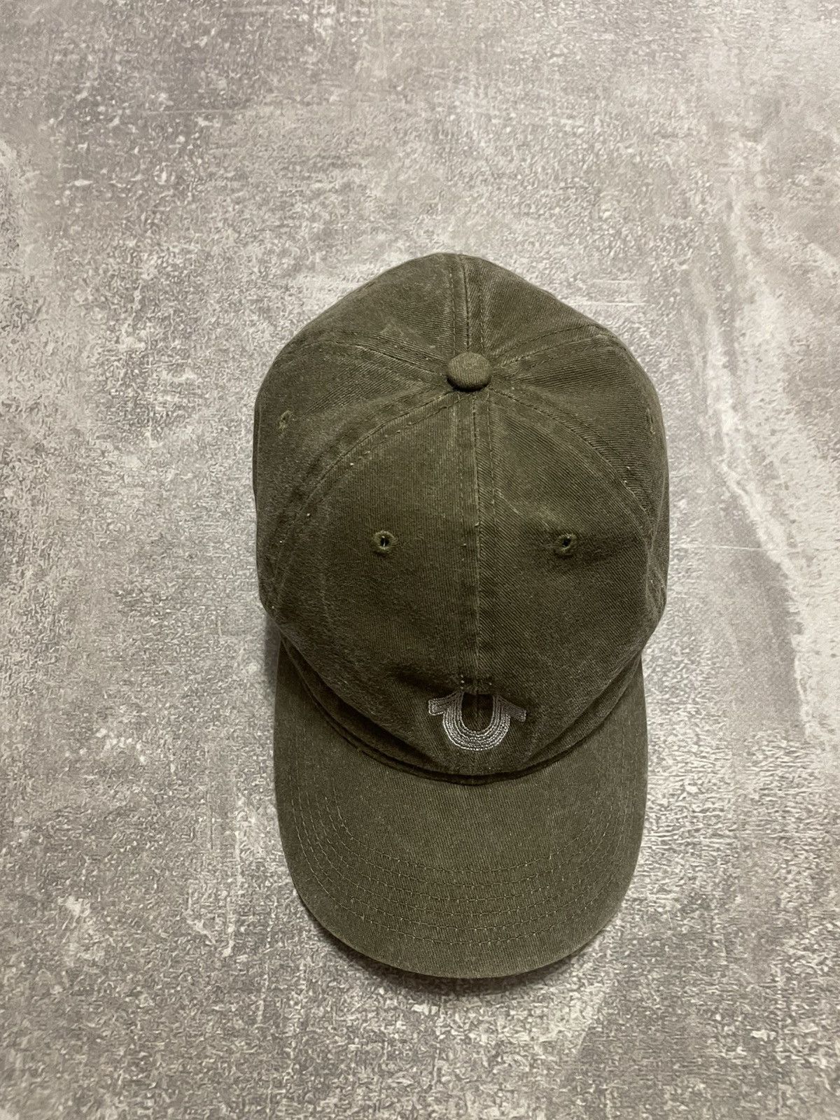 True Religion × Vintage Vintage True Religion Distressed Cap Hat Size ONE SIZE - 8 Thumbnail