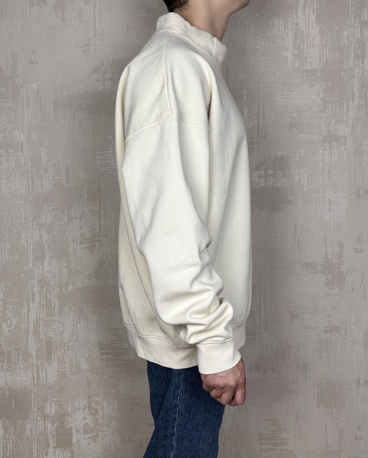 Essentials Essentials Fear of God Turtleneck Sweatshirt Cream Ivory Size US XXL / EU 58 / 5 - 19 Thumbnail
