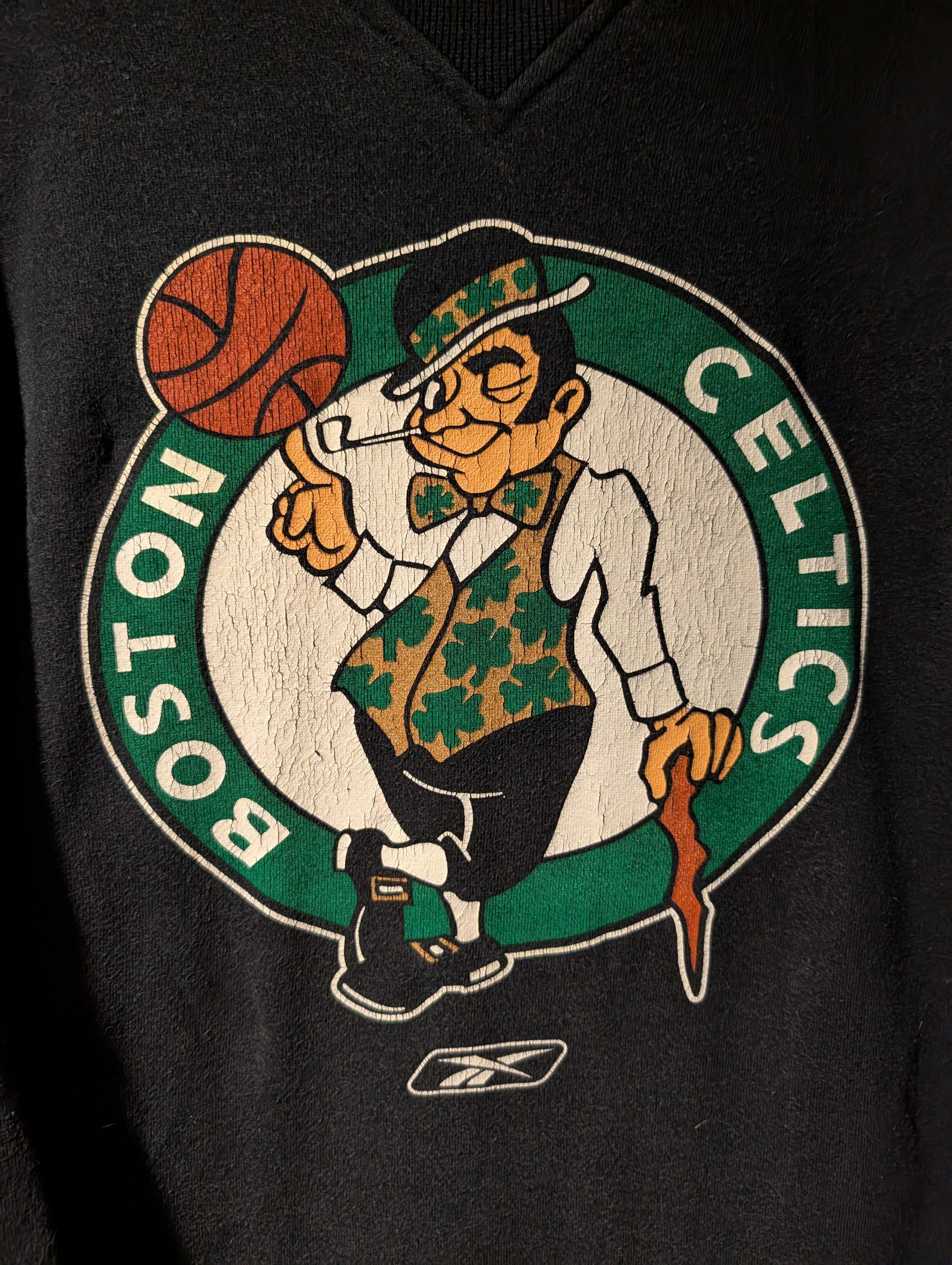 Reebok Boston Celtics Sweatshirt NBA Basketball Sports Mens Reebok Size US M / EU 48-50 / 2 - 2 Thumbnail