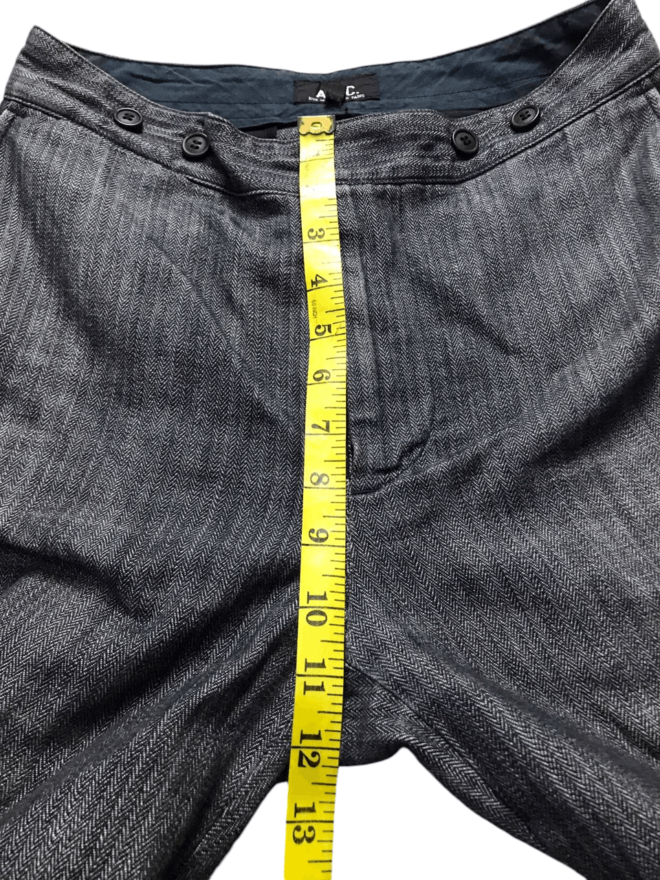 A.P.C. Vintage 2003 A.P.C Buckle Long Pants Size US 29 - 11 Thumbnail