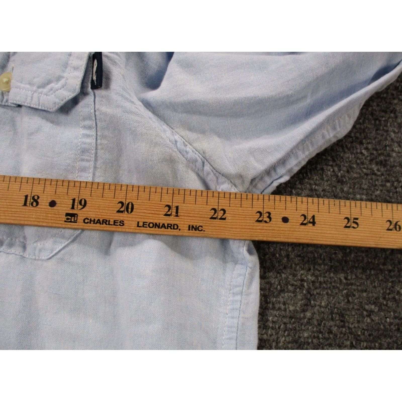 Vineyard Vines Vineyard Vines Shirt Mens L Blue Linen Blend Lightweight Beach Work Casual Size US L / EU 52-54 / 3 - 6 Thumbnail