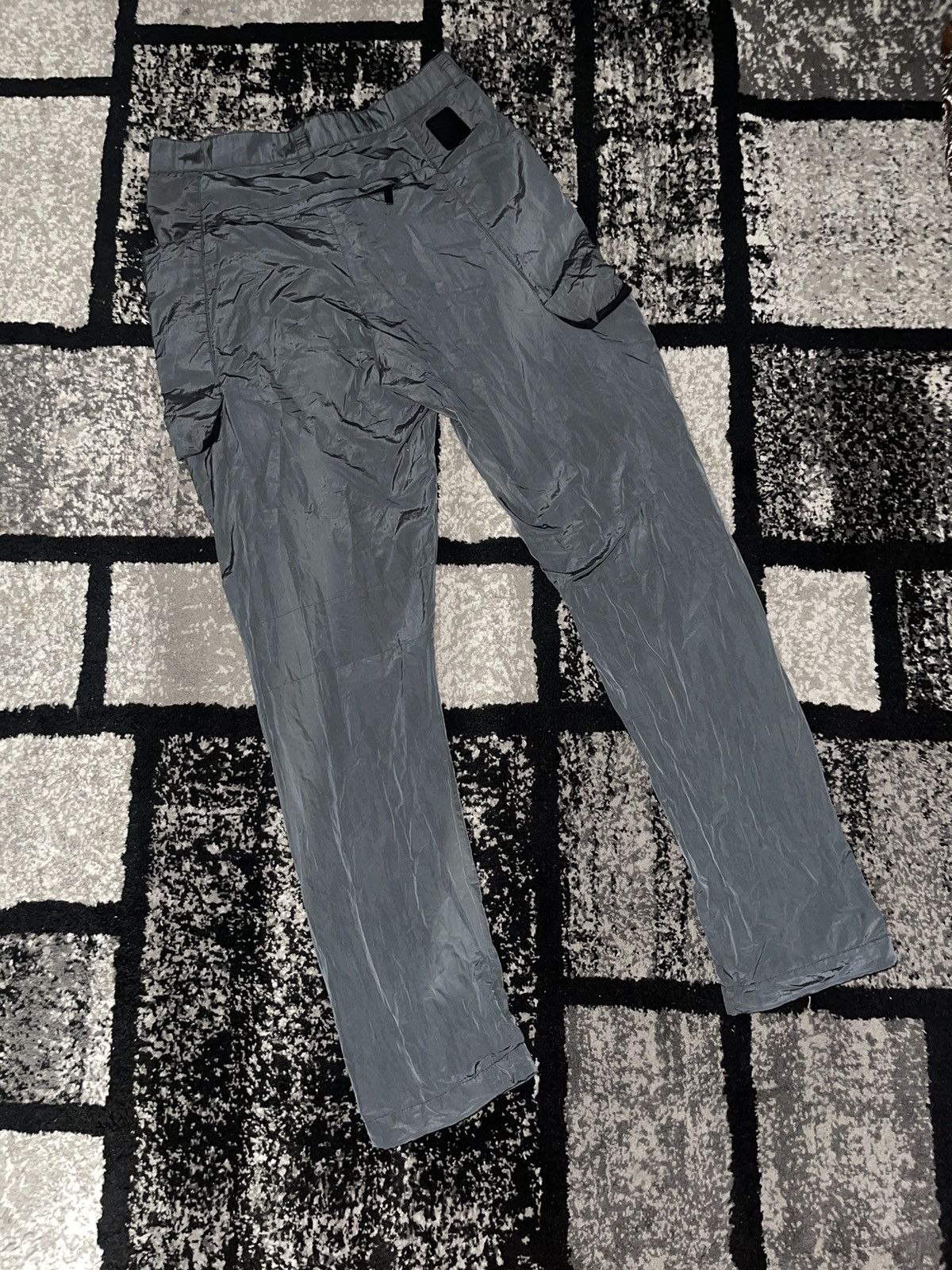 Dior Dior Anthracite Gray Technical Cotton Ripstop Cargo Pants Size US 30 / EU 46 - 2 Thumbnail