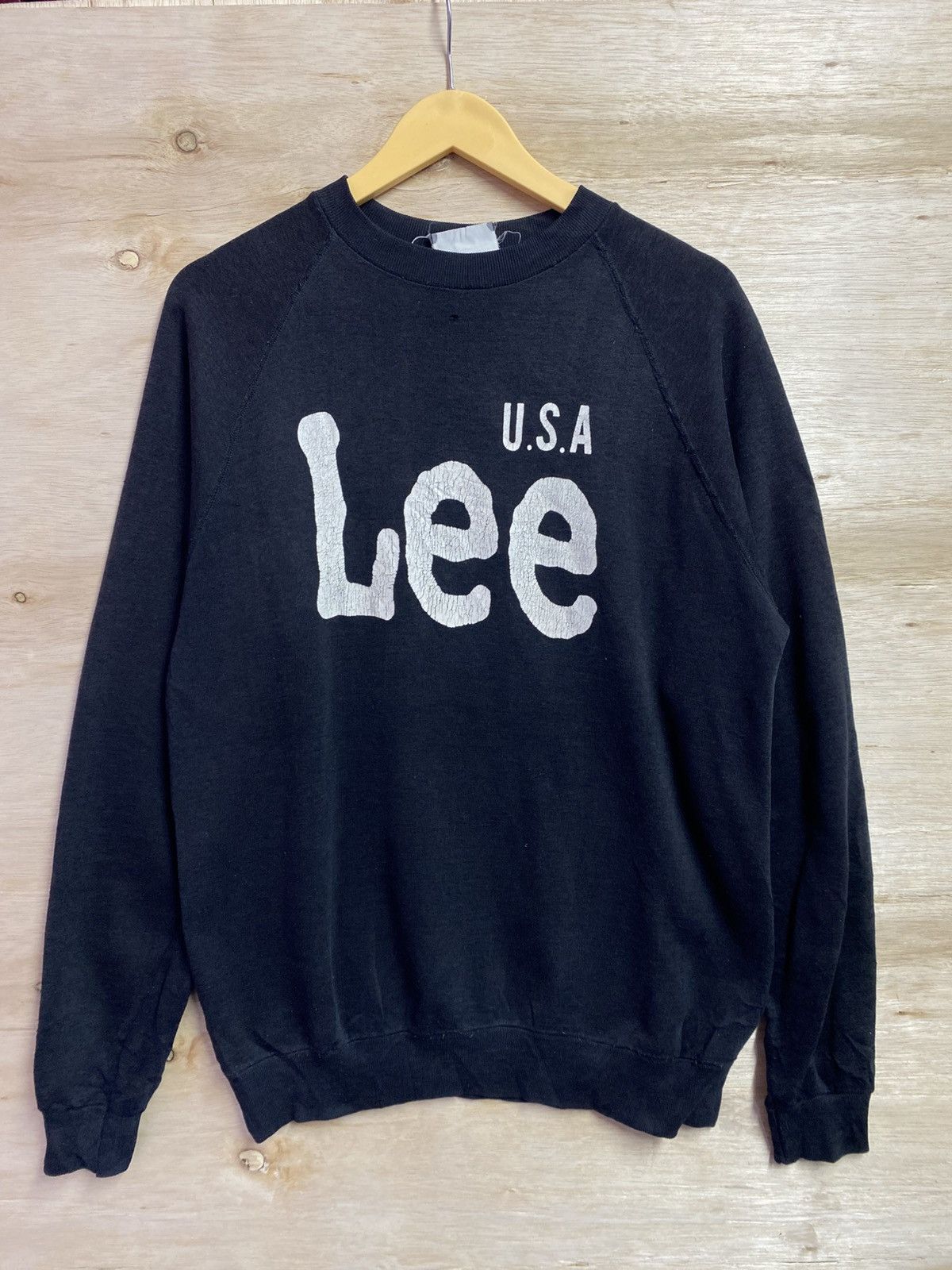 vintage black Lee crewneck sweatshirt