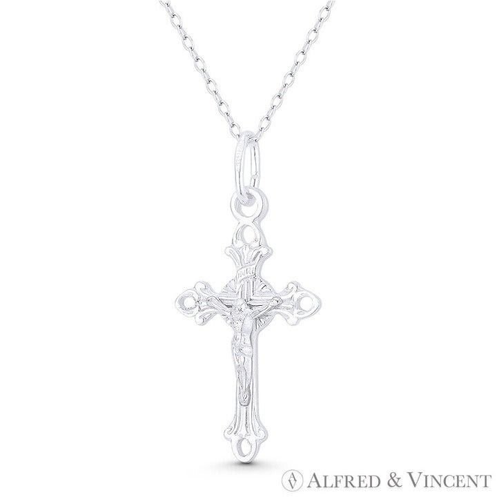 Other Jesus Christ on Fleur-De-Lis Crucifix Christian Pendant Size ONE SIZE - 1 Preview