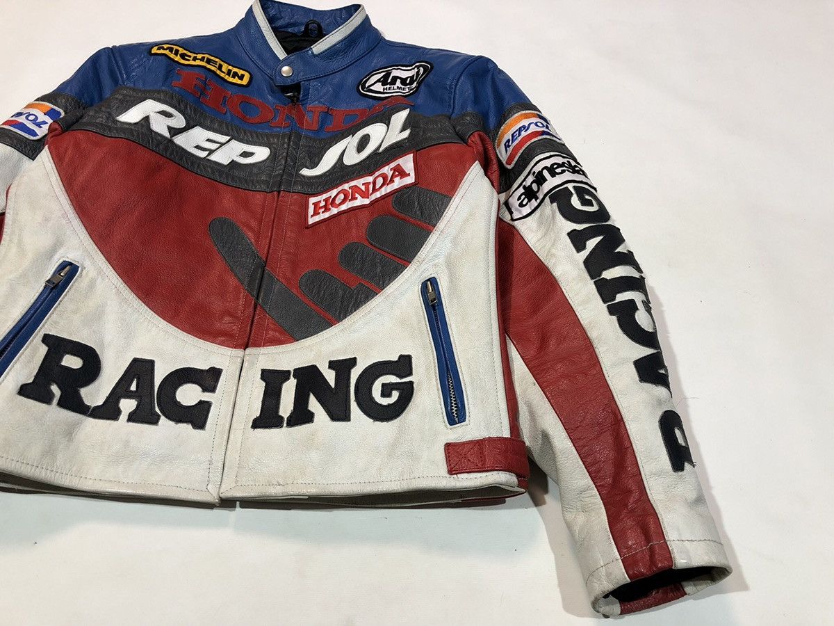 Dainese × Ferrari × Honda Honda Motorcycle leather jacket Racing Vintage Size US M / EU 48-50 / 2 - 11 Thumbnail