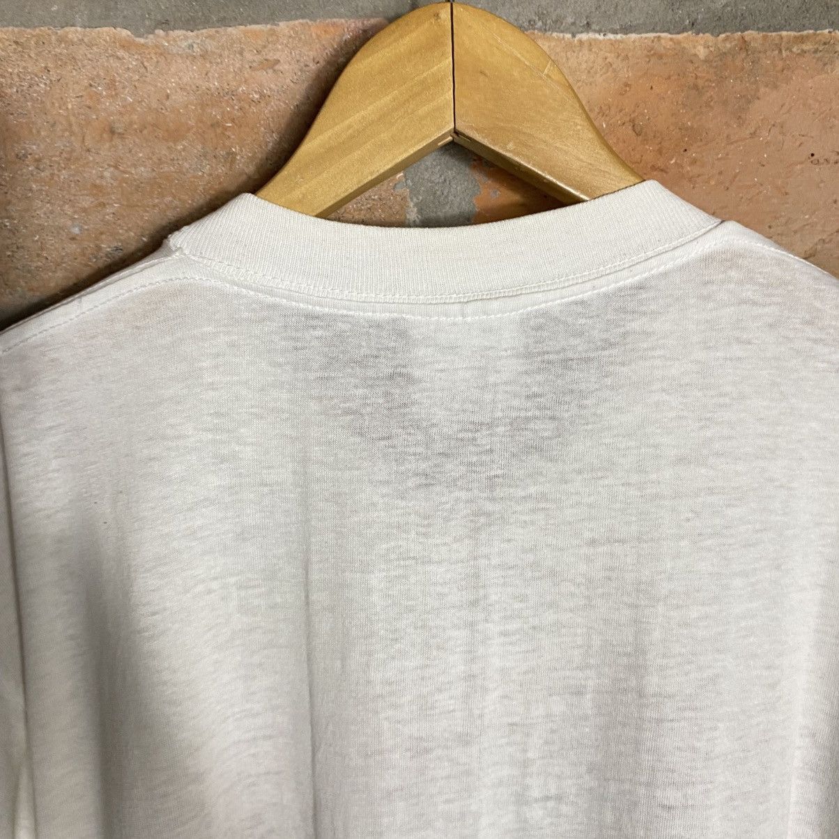 Haze HAZE LWOOD Premo White Logo Print Crew Neck Tee Size US XL / EU 56 / 4 - 15 Thumbnail
