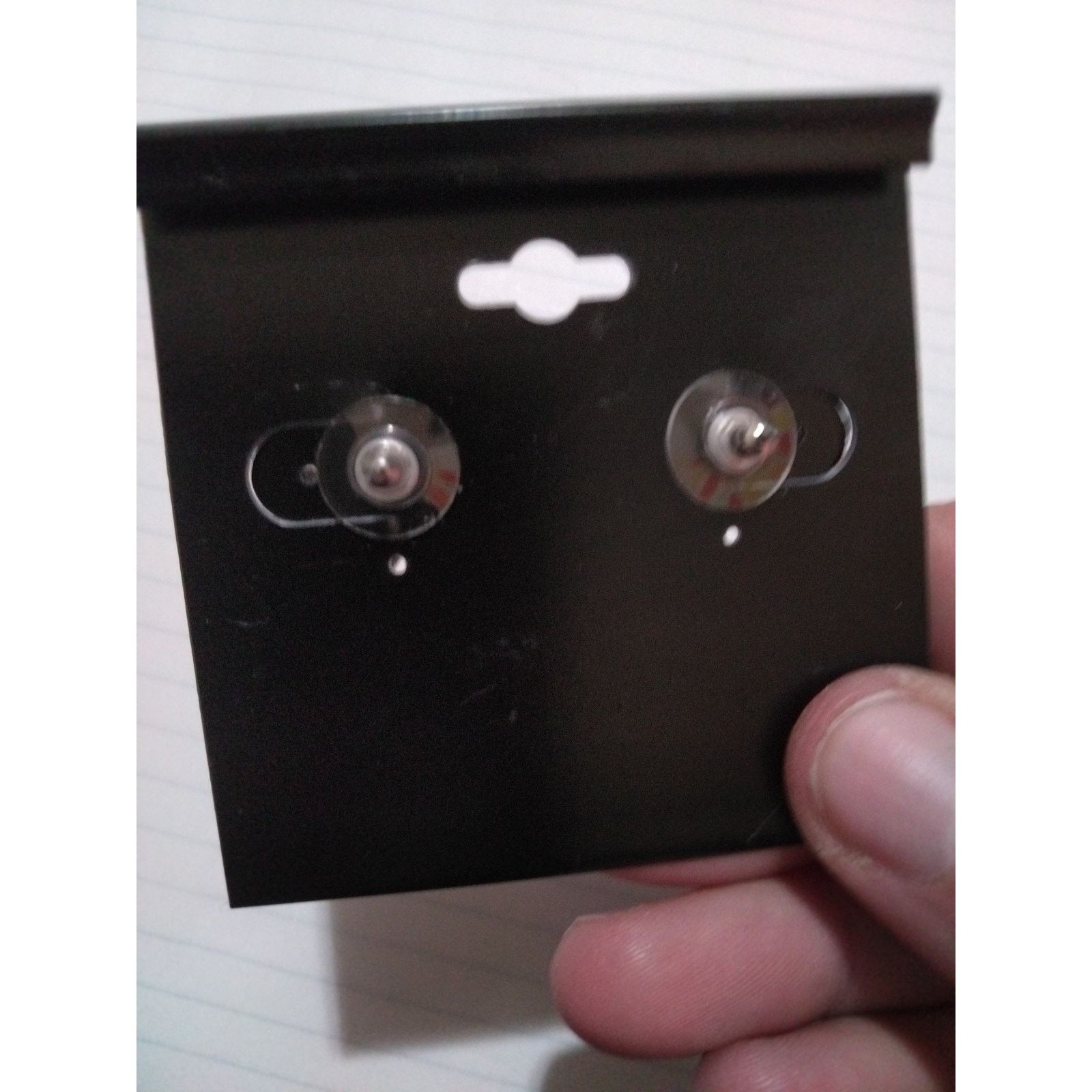 Other Robot Shape Earrings With Bling Size ONE SIZE - 3 Thumbnail