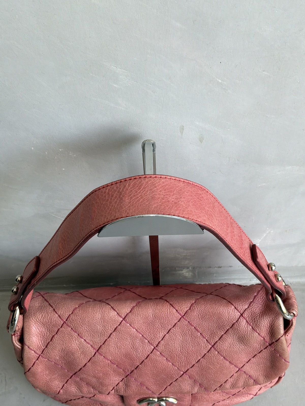 Chanel Chanel - On The Road - Quilted Lambskin Flap Shoulder Bag Size ONE SIZE - 6 Thumbnail