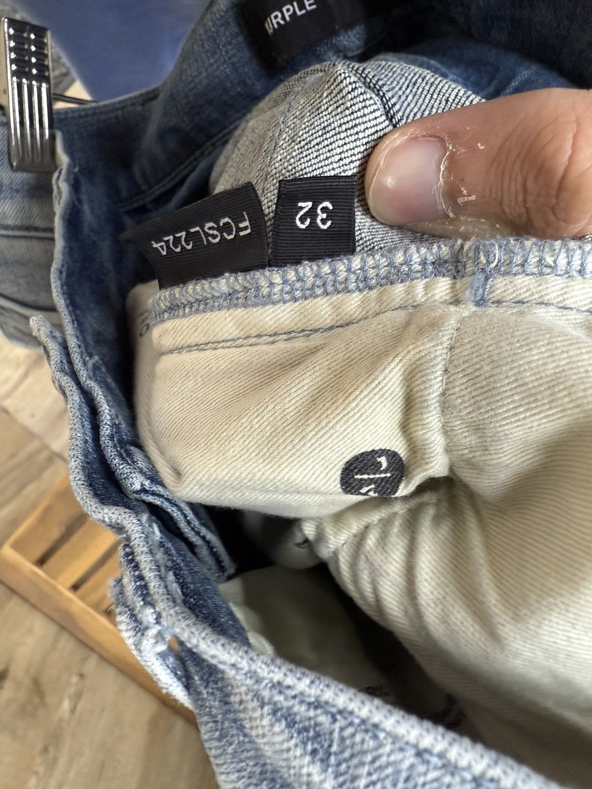Purple Brand Purple Brand Flare Jeans Size US 32 / EU 48 - 11 Thumbnail