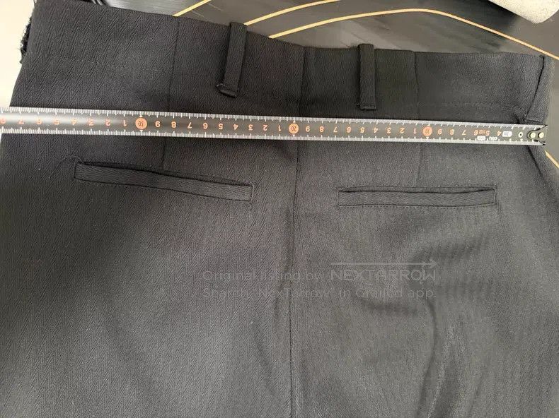 Our Legacy Our Legacy Black Wool Twill Trousers Size US 30 / EU 46 - 6 Thumbnail