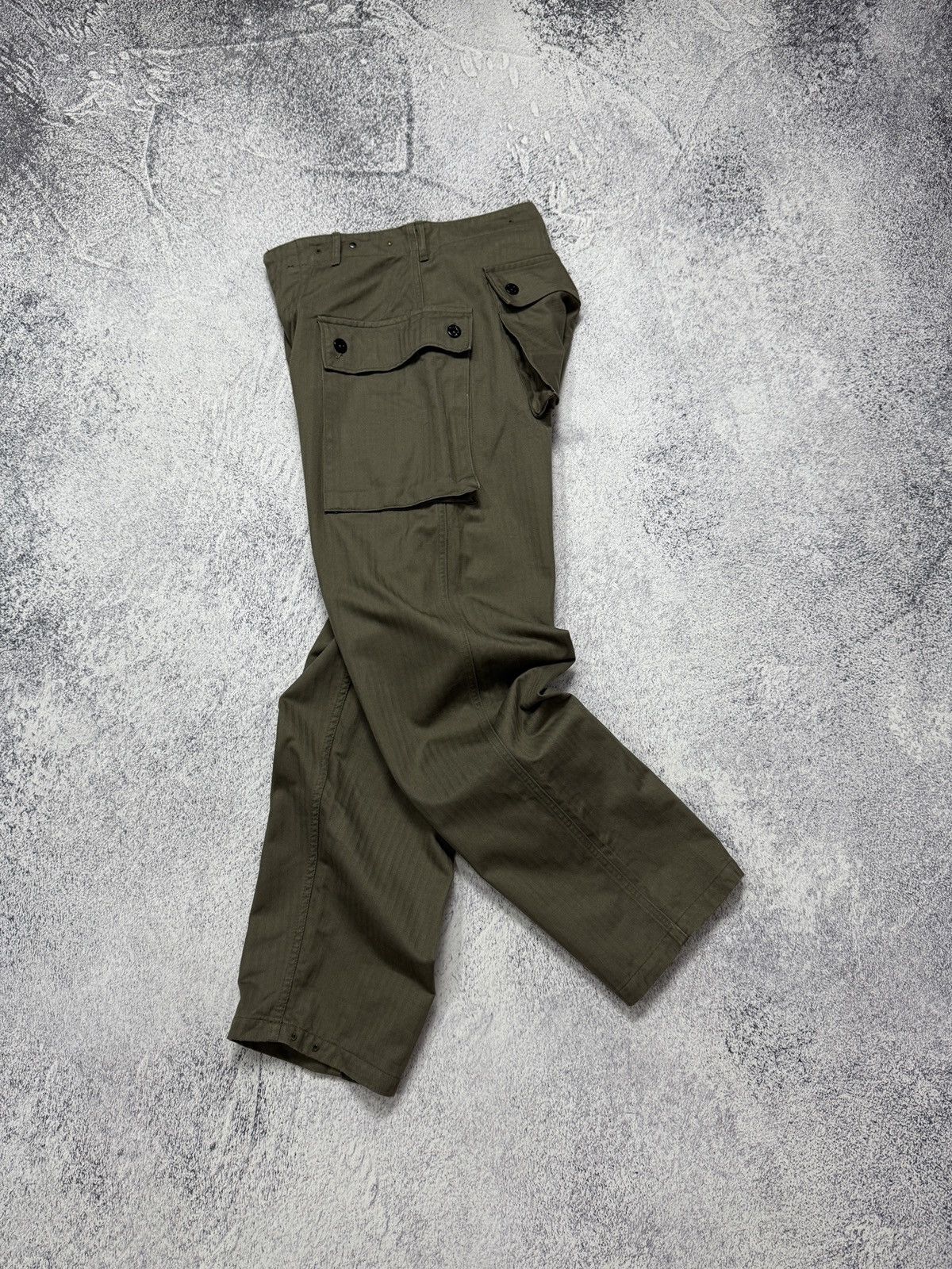 TCB Jeans 🇯🇵 TCB Jeans Japanese Military Cargo Pants Size US 32 / EU 48 - 15 Thumbnail