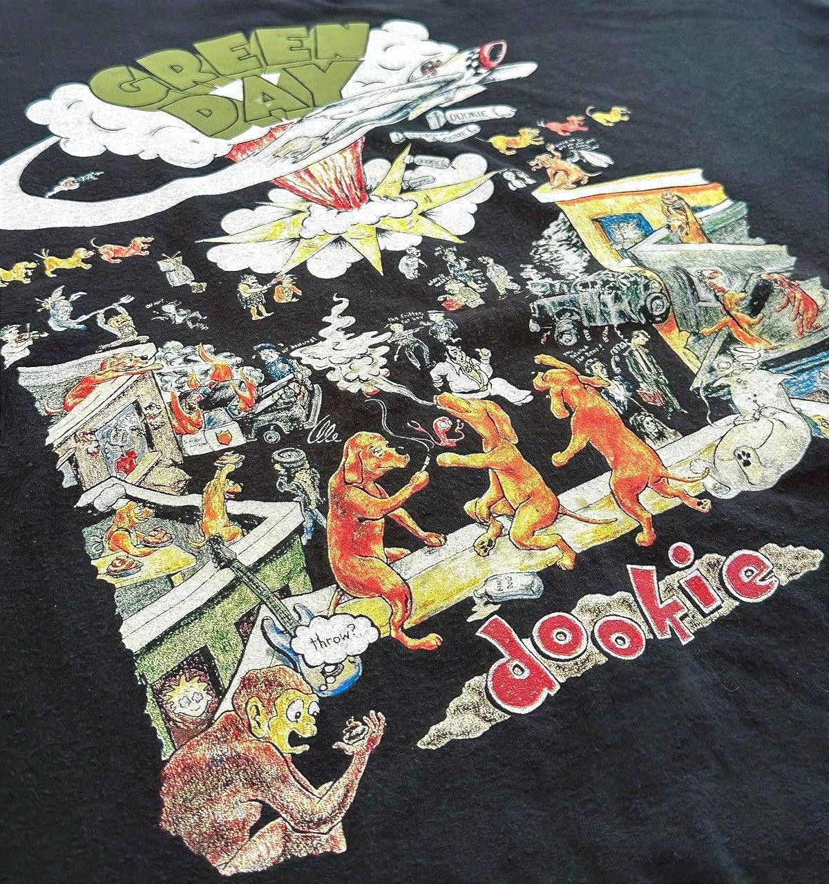 Band Tees × Vintage Vintage Green Day Dookie Album TeeTee Size L-XL Size US XL / EU 56 / 4 - 1 Thumbnail