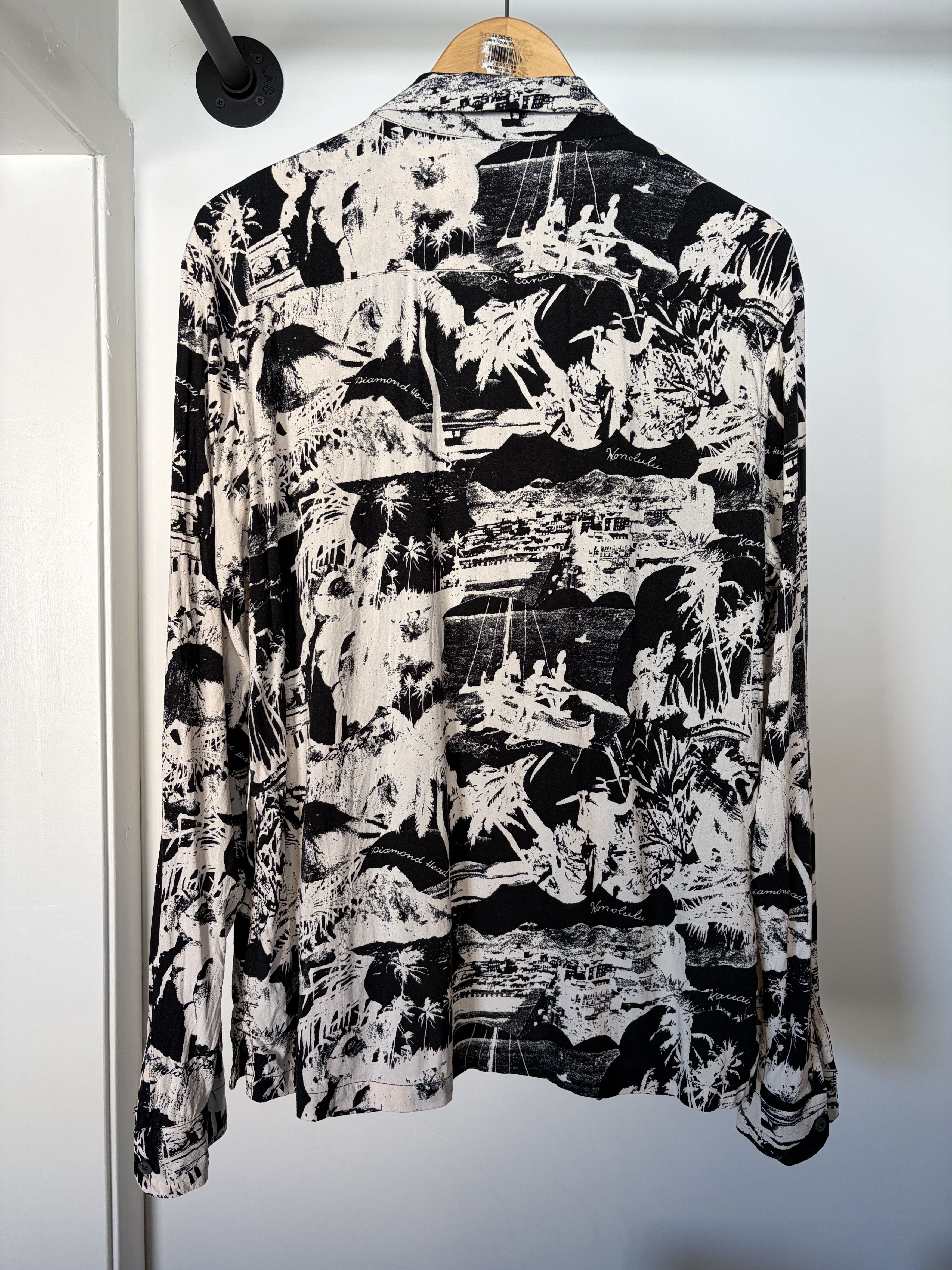 Allsaints All Saints Awa long sleeve button up Size US XL / EU 56 / 4 - 2 Thumbnail