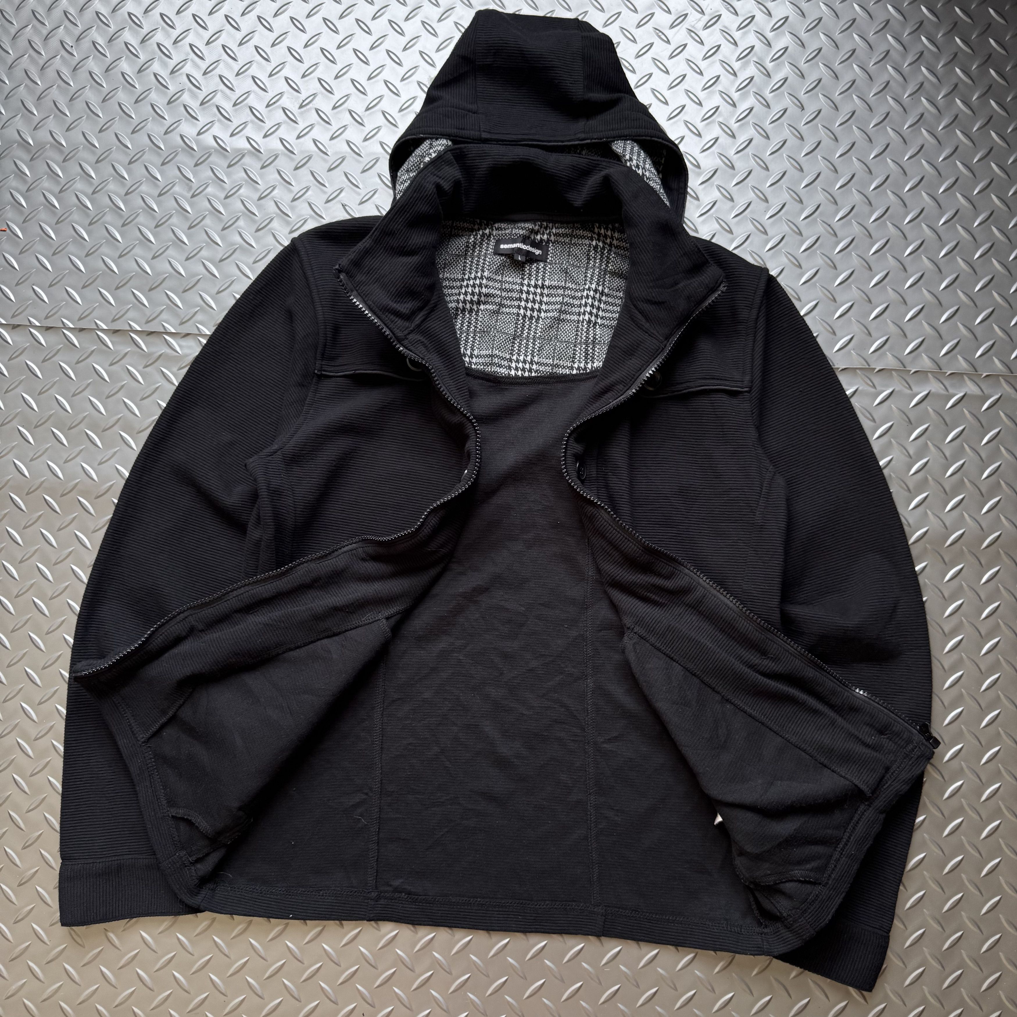 semanticdesign Vintage Semantic Design Napoleon Hooded Jacket Size US L / EU 52-54 / 3 - 5 Thumbnail