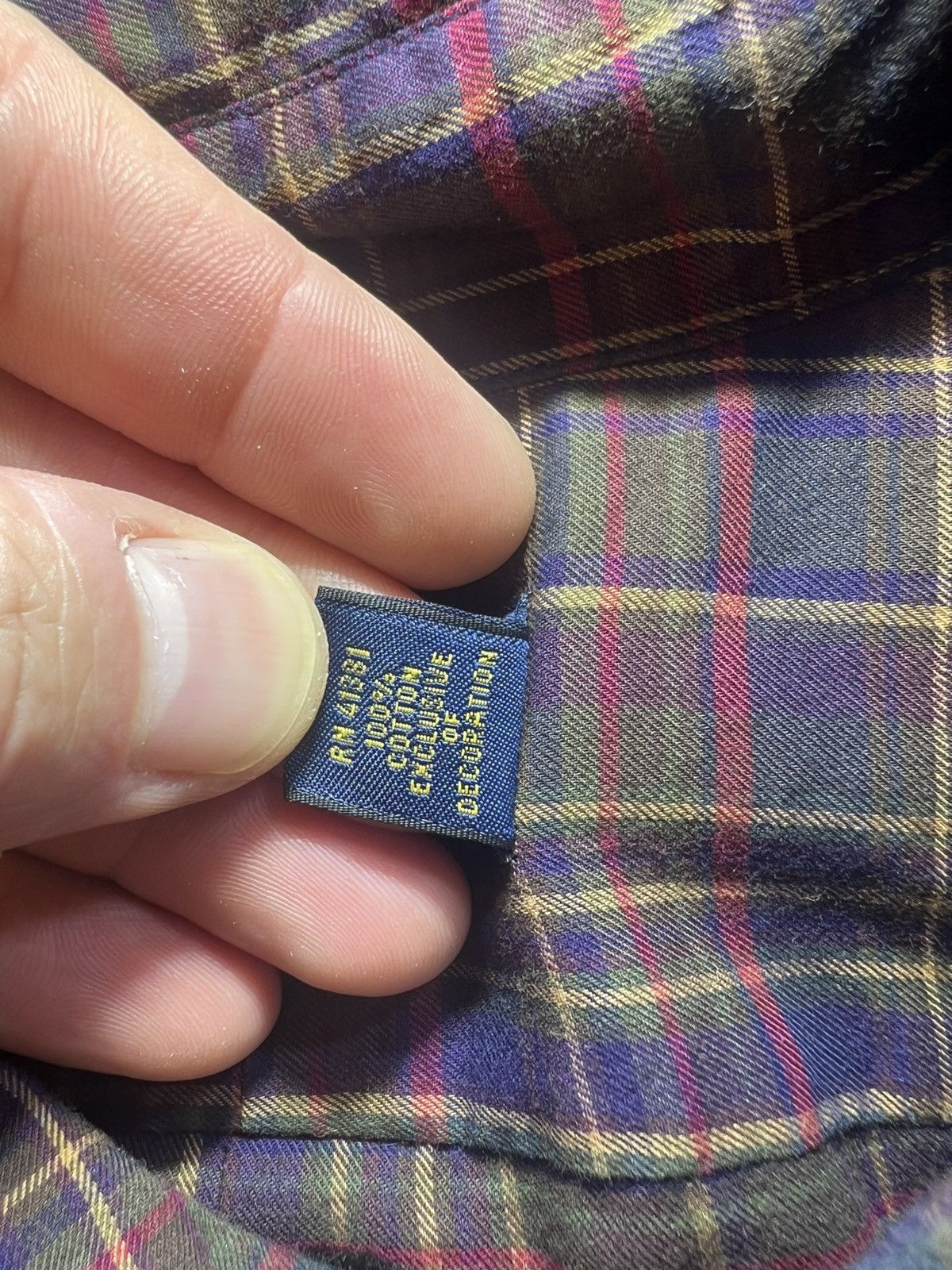 Polo Ralph Lauren Polo Ralph Lauren Royal Stewart Tartan Checkered Plaid L/S Size US XL / EU 56 / 4 - 10 Thumbnail