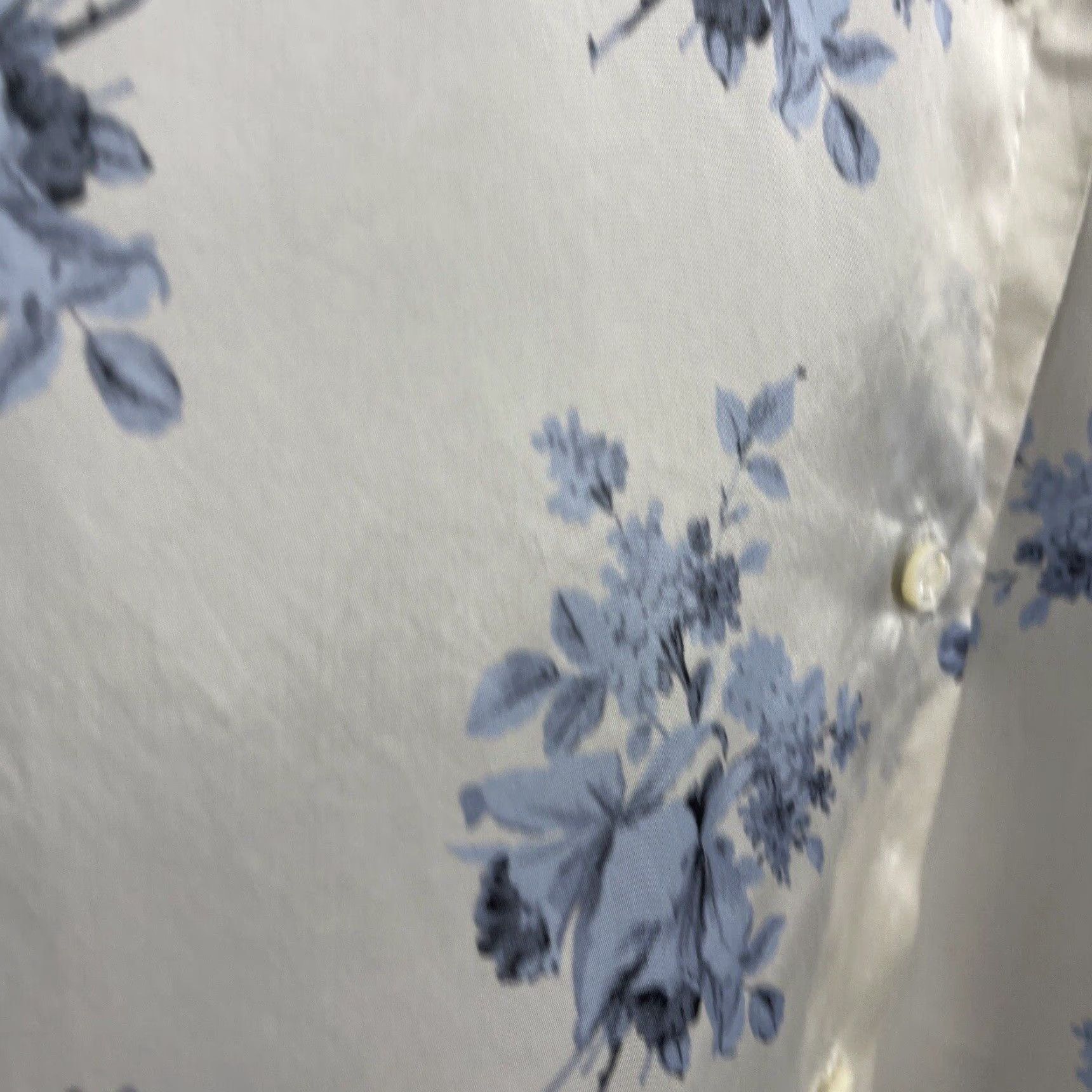 Paul Smith VINTAGE Paul Smith Mens Shirt Long Sleeve Button Front Floral Rayon Blue 90s Mens Size US M / EU 48-50 / 2 - 6 Thumbnail
