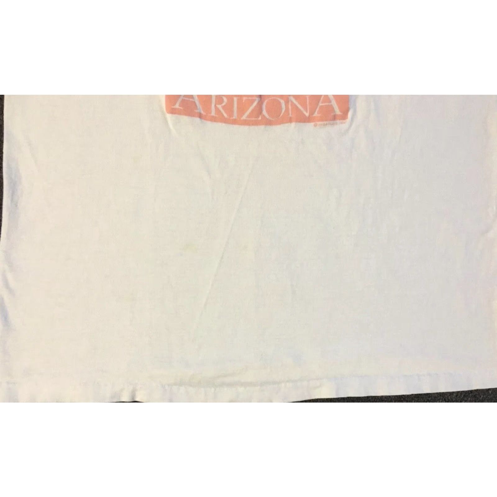 Vintage VINTAGE Arizona Cactus Tank Top S USA 80s 90s White Sun Palm Trees Grunge Single Stitch Men Tank Top T-Shirt US Made Size US S / EU 44-46 / 1 - 3 Thumbnail