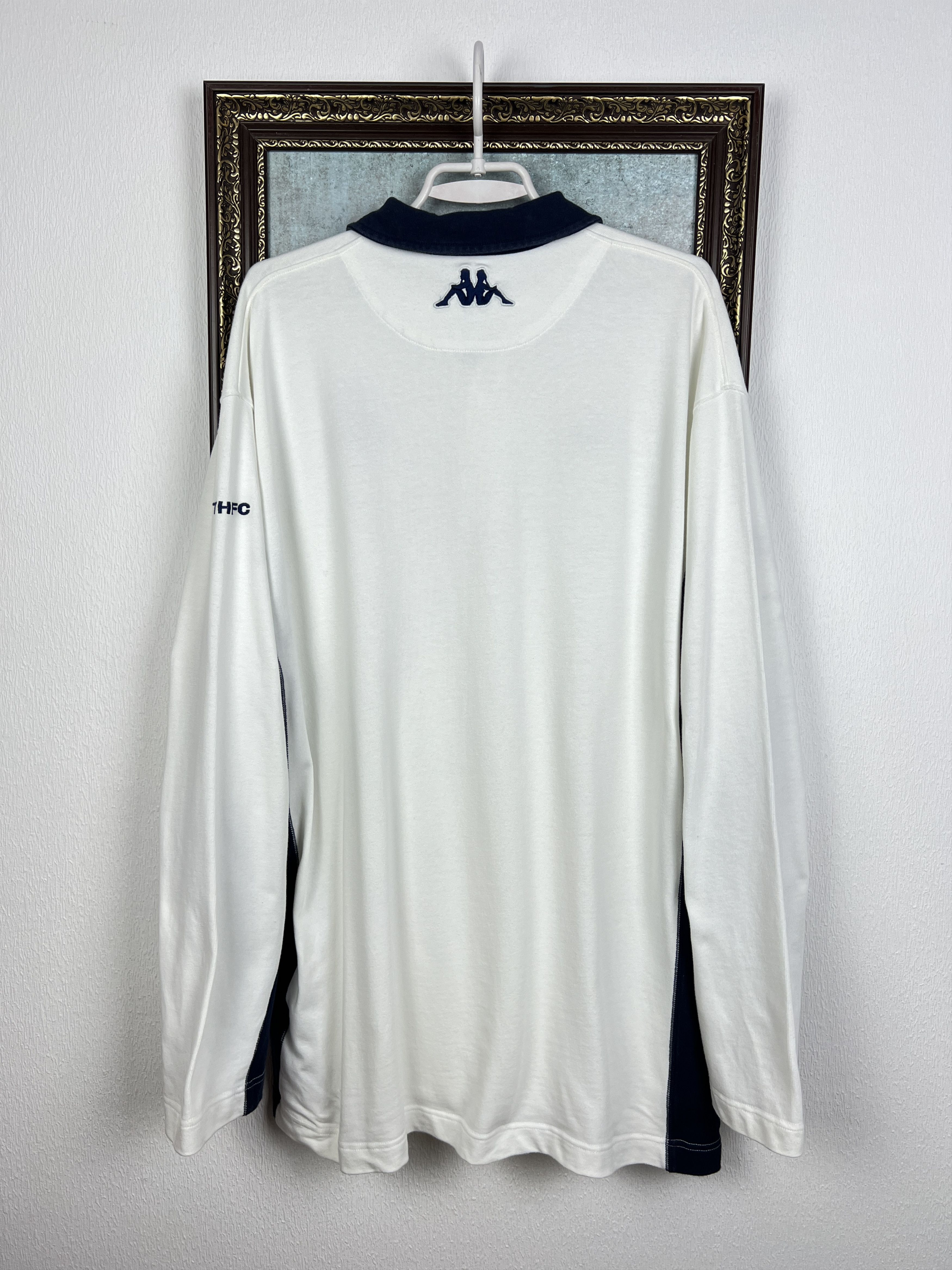 Kappa Tottenham Football Polo Shirt Long Sleeve Jersey Trikot Size US XXL / EU 58 / 5 - 9 Thumbnail