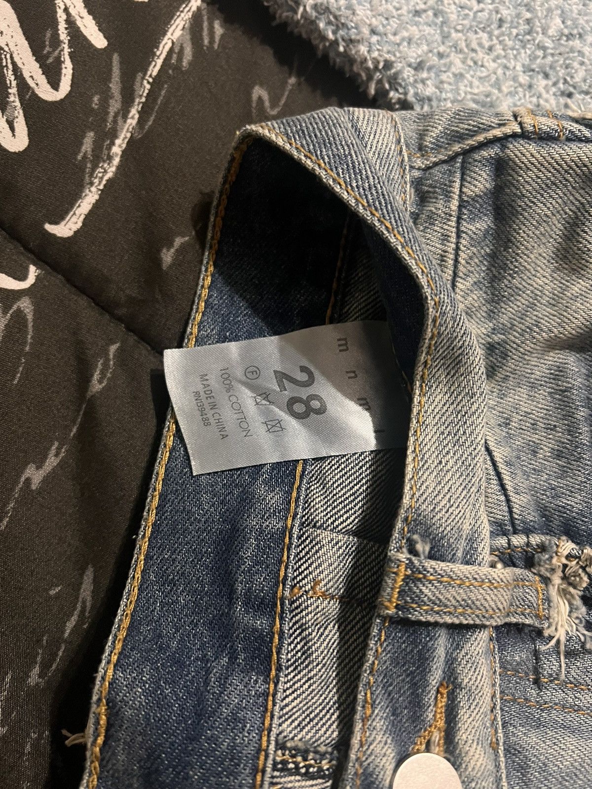 Blackmeans MNML ‘1017’ Jeans Size US 28 / EU 44 - 4 Thumbnail