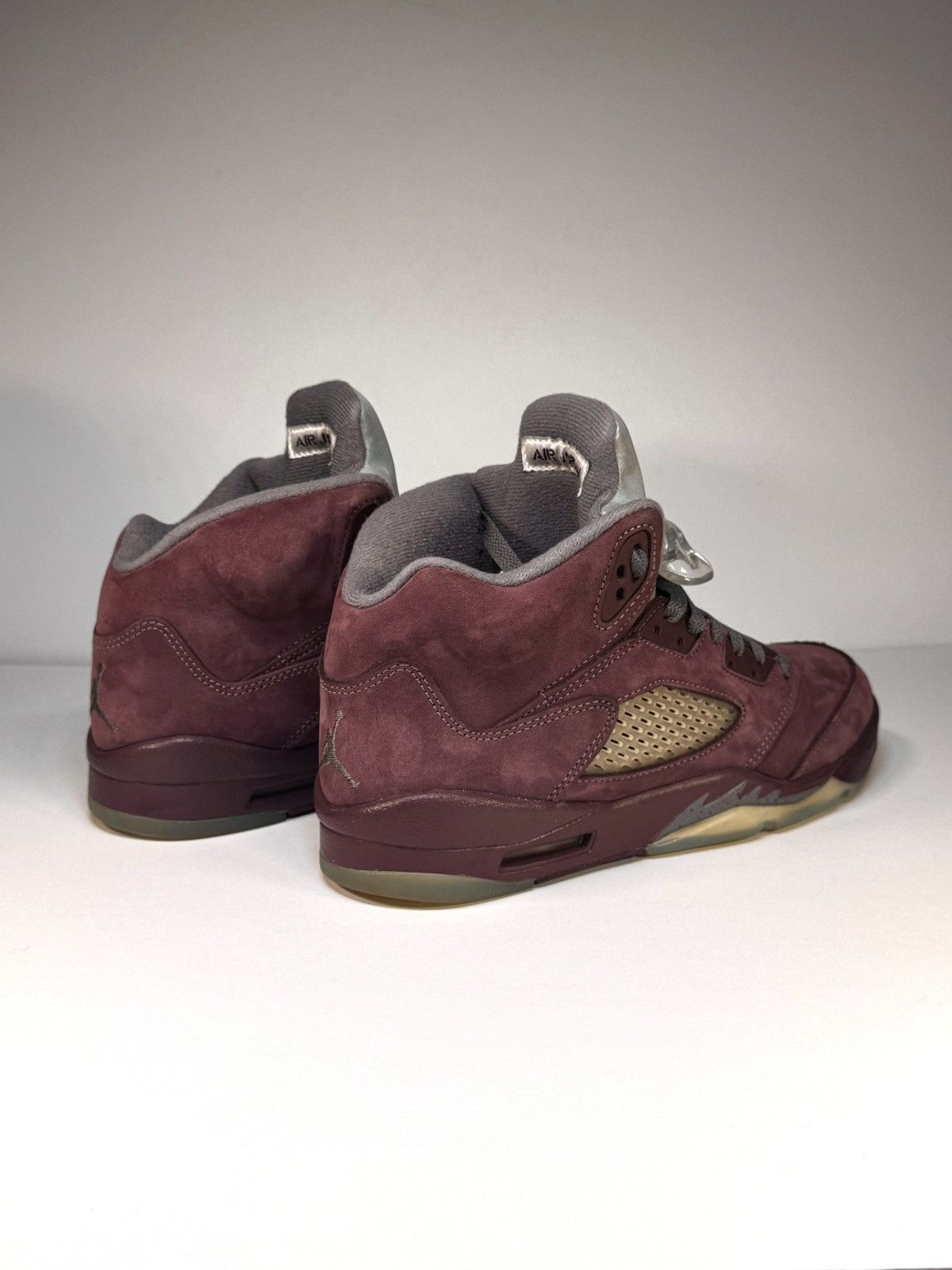 Jordan Brand Nike Air Jordan 5 Retro SE GS Burgundy 2023 Size US 7 / EU 40 - 4 Thumbnail