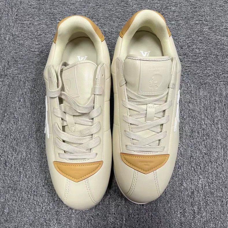 Louis Vuitton 25 Latest Beige Cow Leather Sheep Leather Ro
