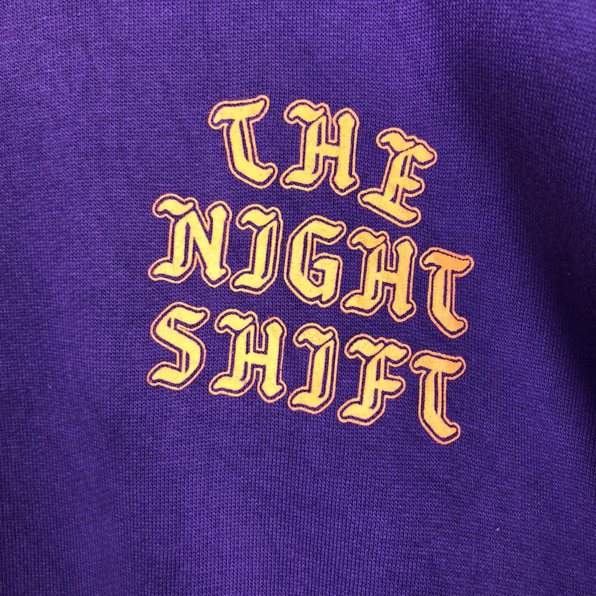 Japanese Brand 📌Vintage Sweatshirt The Night Shift Big Logo Issey Miyake Size US M / EU 48-50 / 2 - 13 Thumbnail