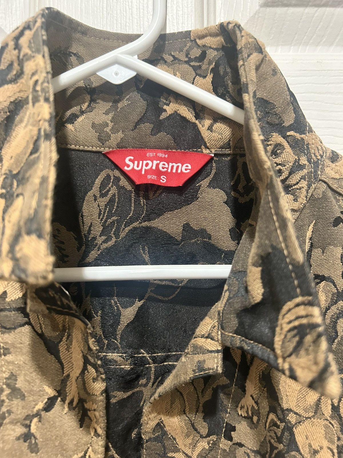 Supreme Supreme Cherub Trucker Jacket Size US S / EU 44-46 / 1 - 2 Thumbnail