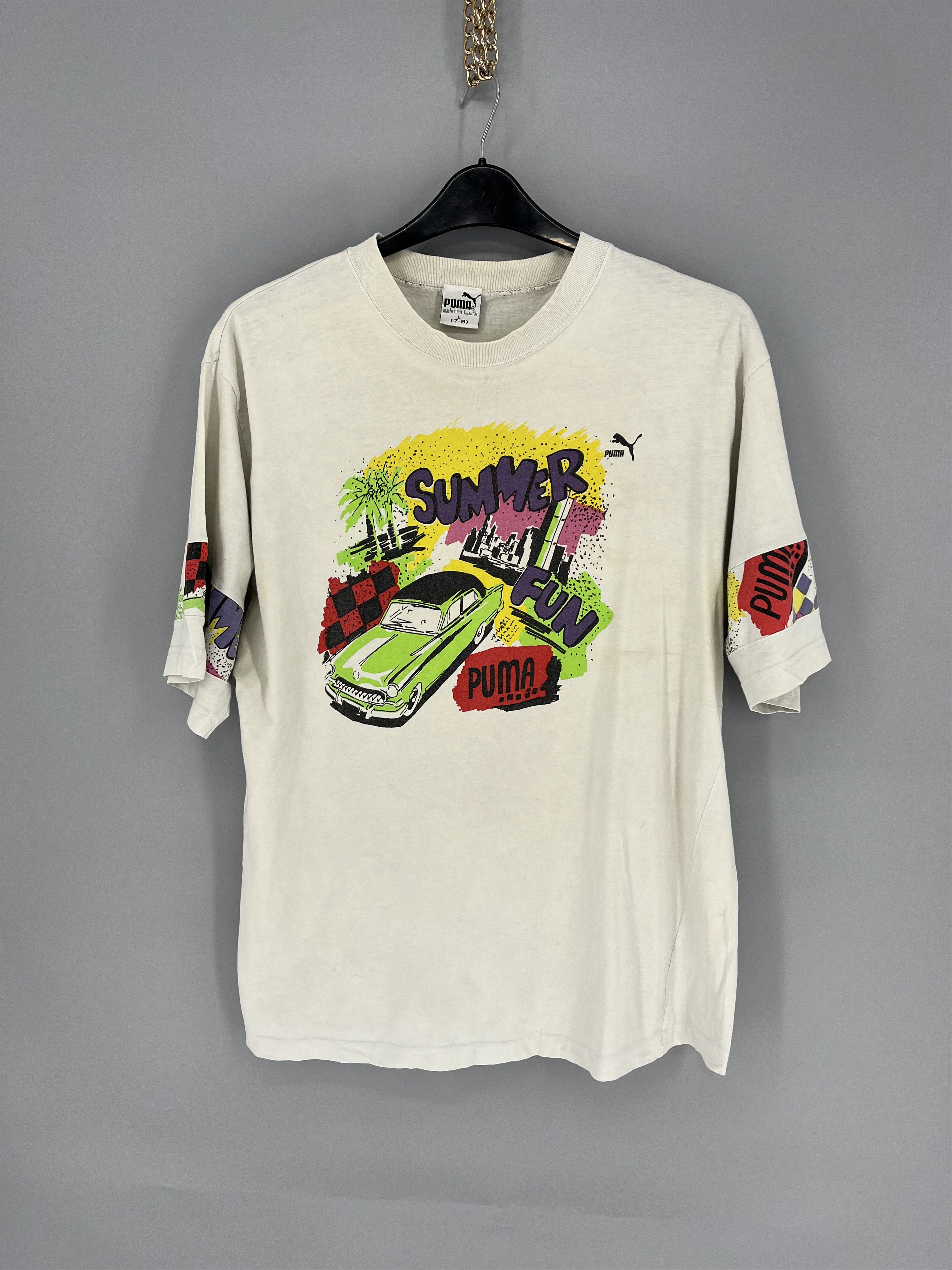 Puma Mens Vintage Y2K Puma T Shirt Size L Size US L / EU 52-54 / 3 - 1 Thumbnail