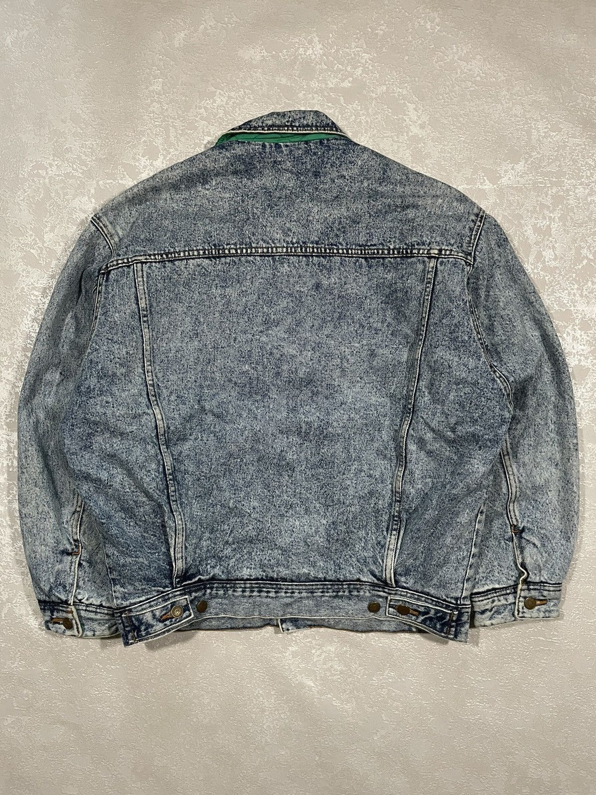 Lee 80s Vintage Lee Storm Rider Style Lois Denim Jacket Size US L / EU 52-54 / 3 - 10 Thumbnail