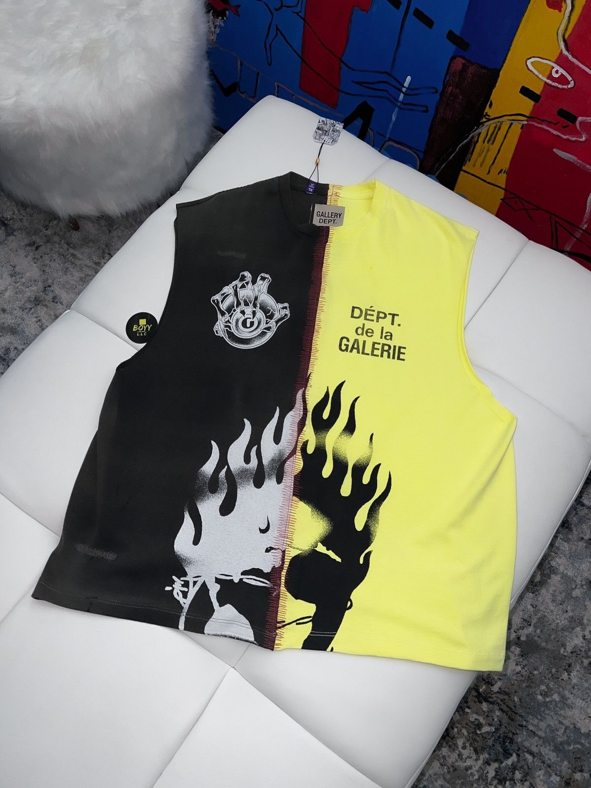 Gallery Dept. Gallery dept retouche cut off t shirt Size US L / EU 52-54 / 3 - 1 Thumbnail