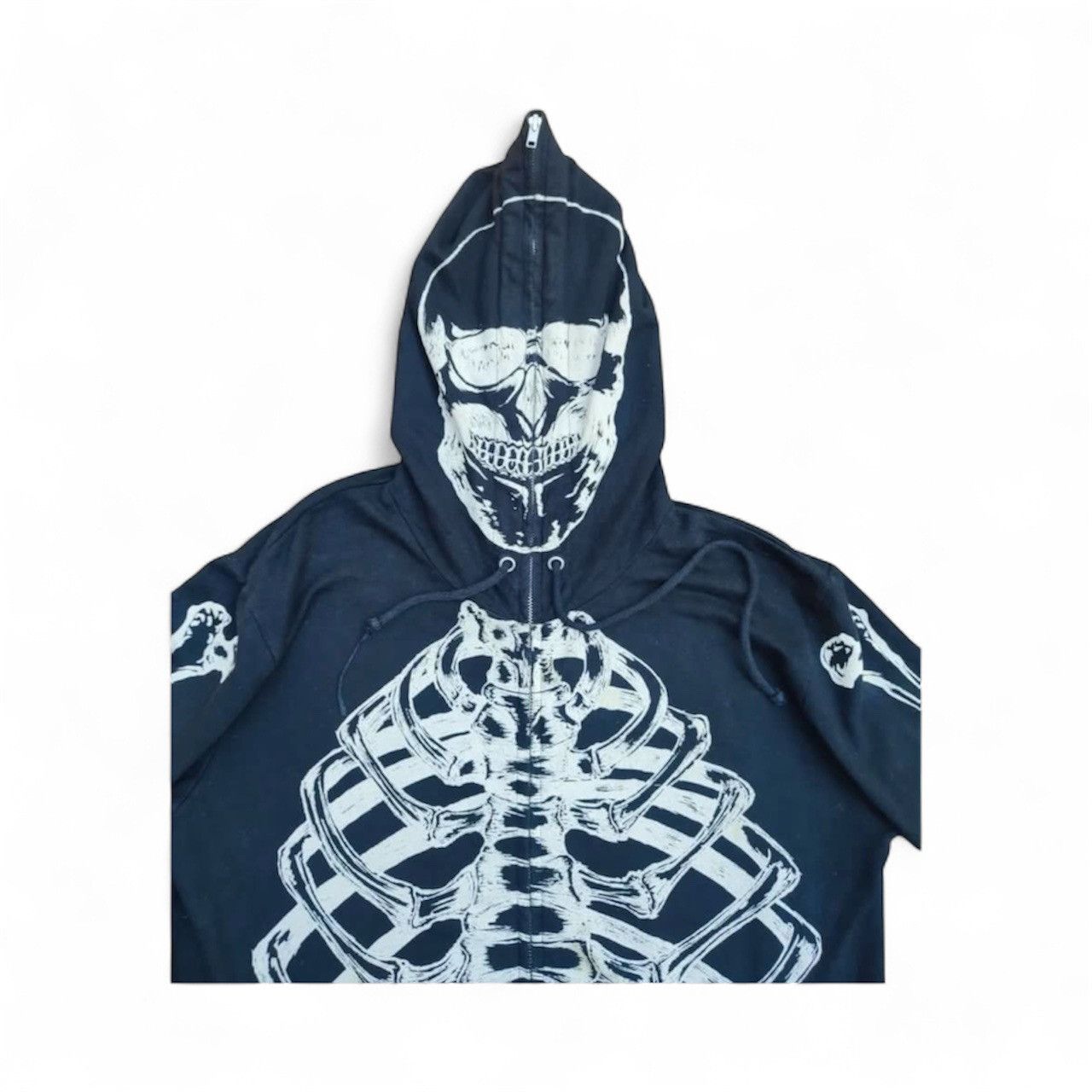 Japanese Brand Skeleton Hoodie Full Zipper Size US M / EU 48-50 / 2 - 3 Thumbnail