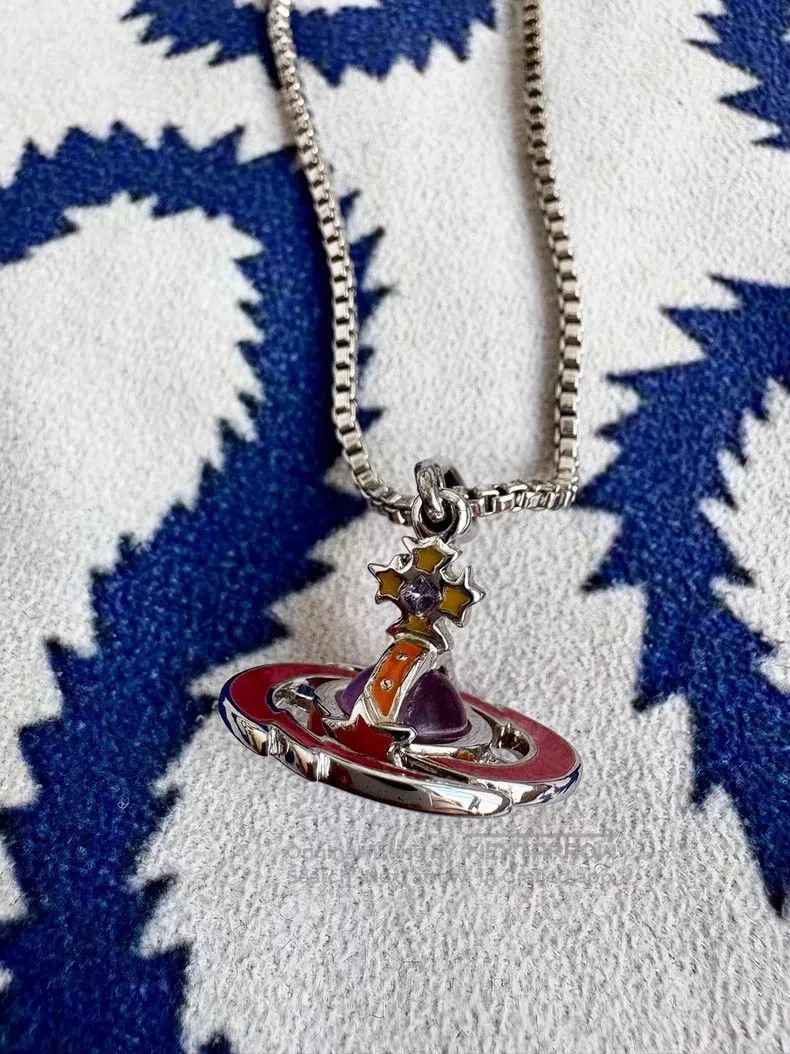 Vivienne Westwood Vivienne Westwood Vintage Purple Meteor Medium-sized Orb S Size ONE SIZE - 2 Thumbnail